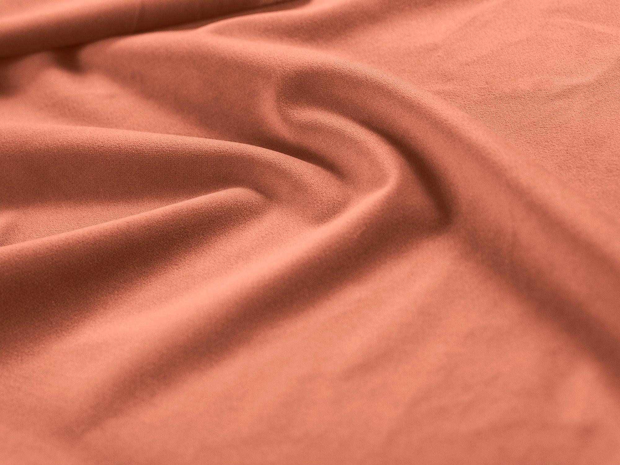Sofa aksamitna 5-osobowa prawostronna LUPINE koralowy - Image 4