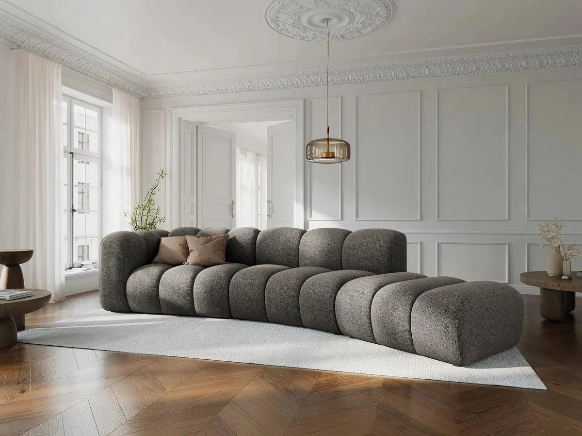 Sofa 5-osobowa prawostronna LUPINE szary szenil - Image 2