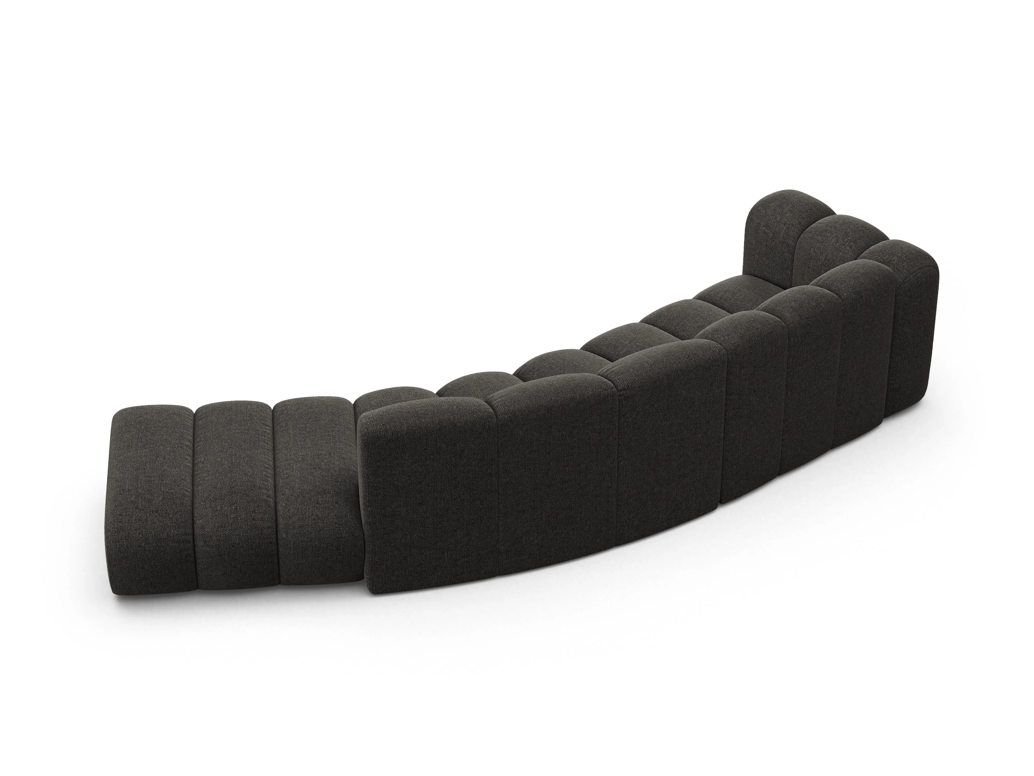Sofa 5-osobowa prawostronna LUPINE szary szenil - Image 4