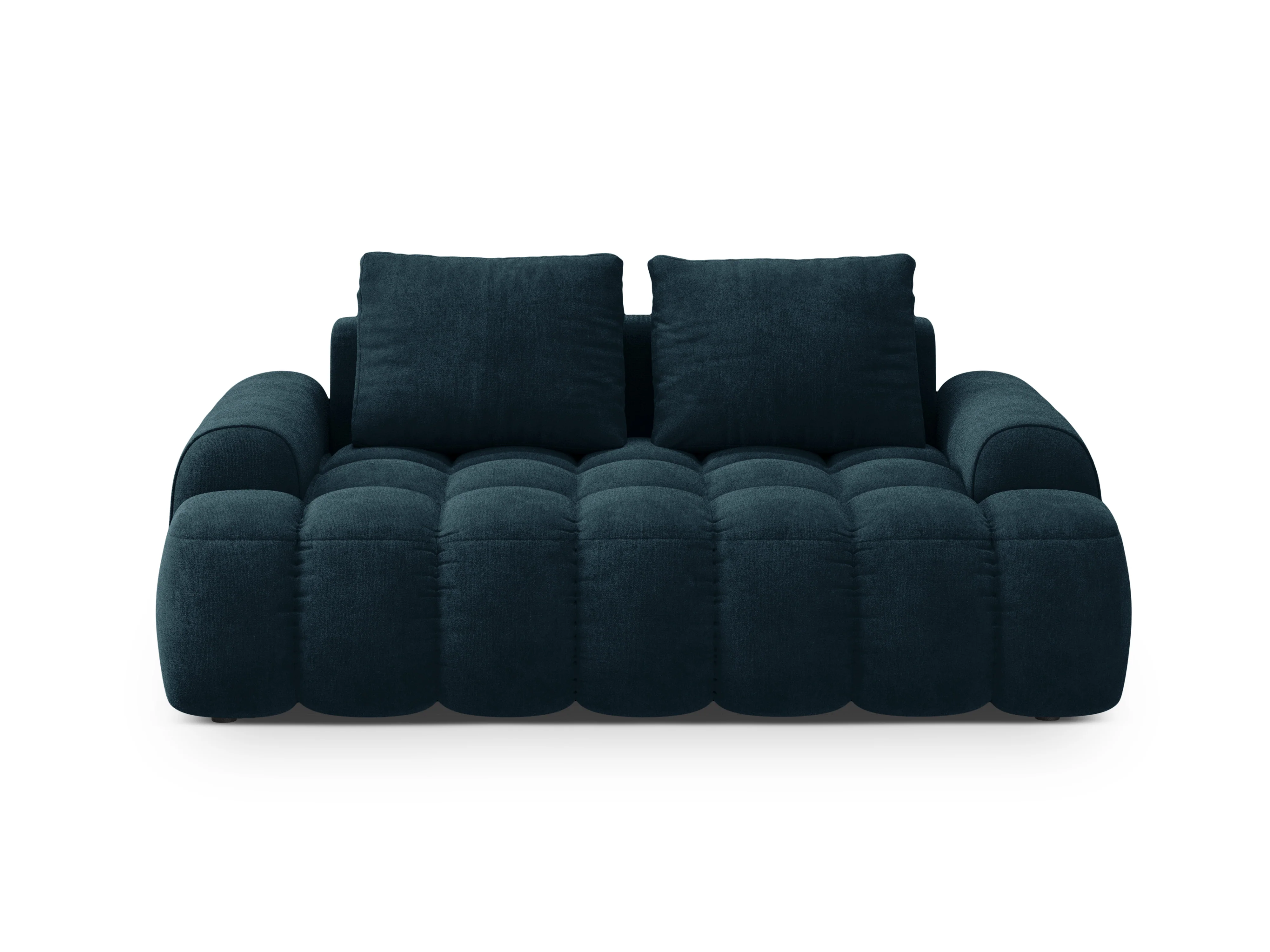 Sofa aksamitna 2-osobowa LINZ petrol - Image 4