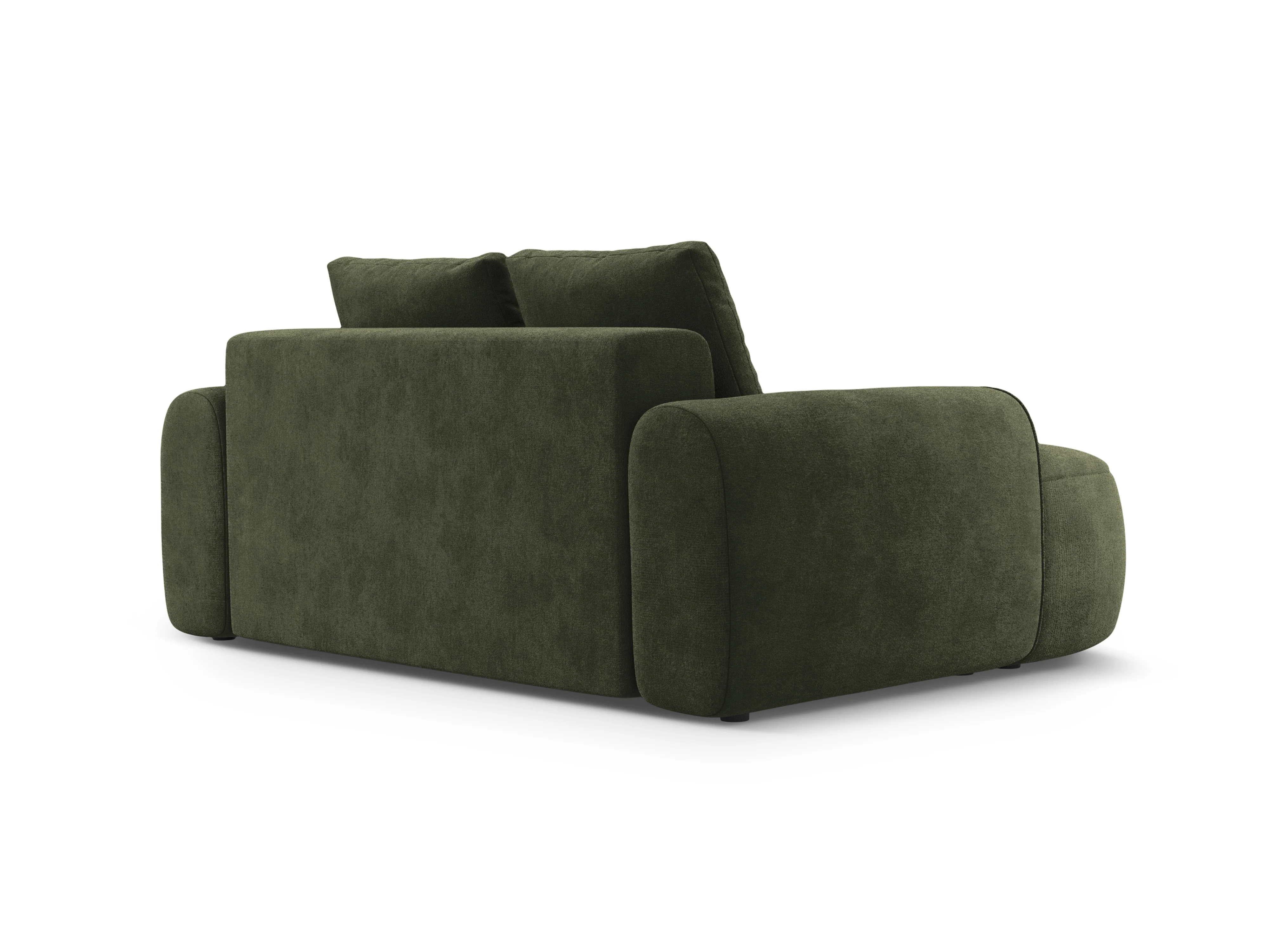 Sofa aksamitna 2-osobowa LINZ zielony - Image 4