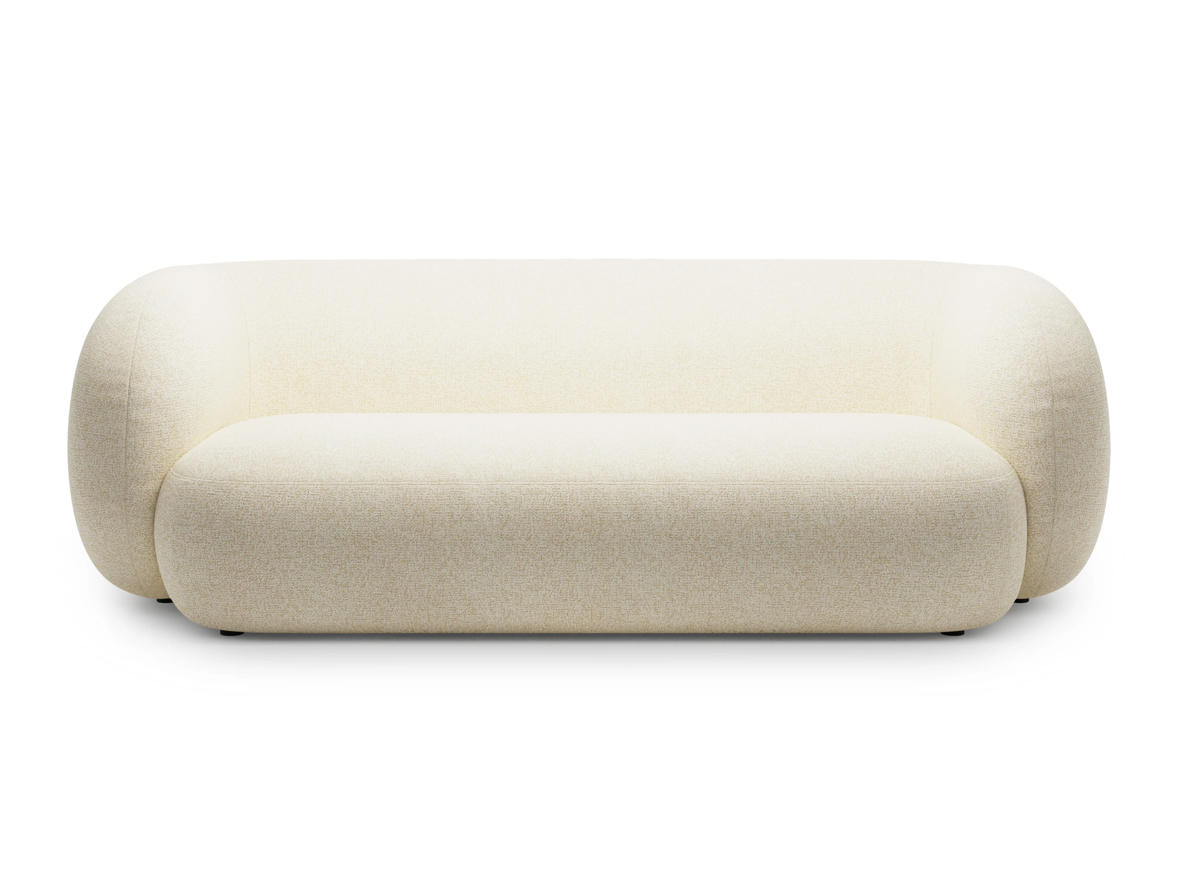 Sofa 3-osobowa KATE jasnobeżowy melanż - Image 2