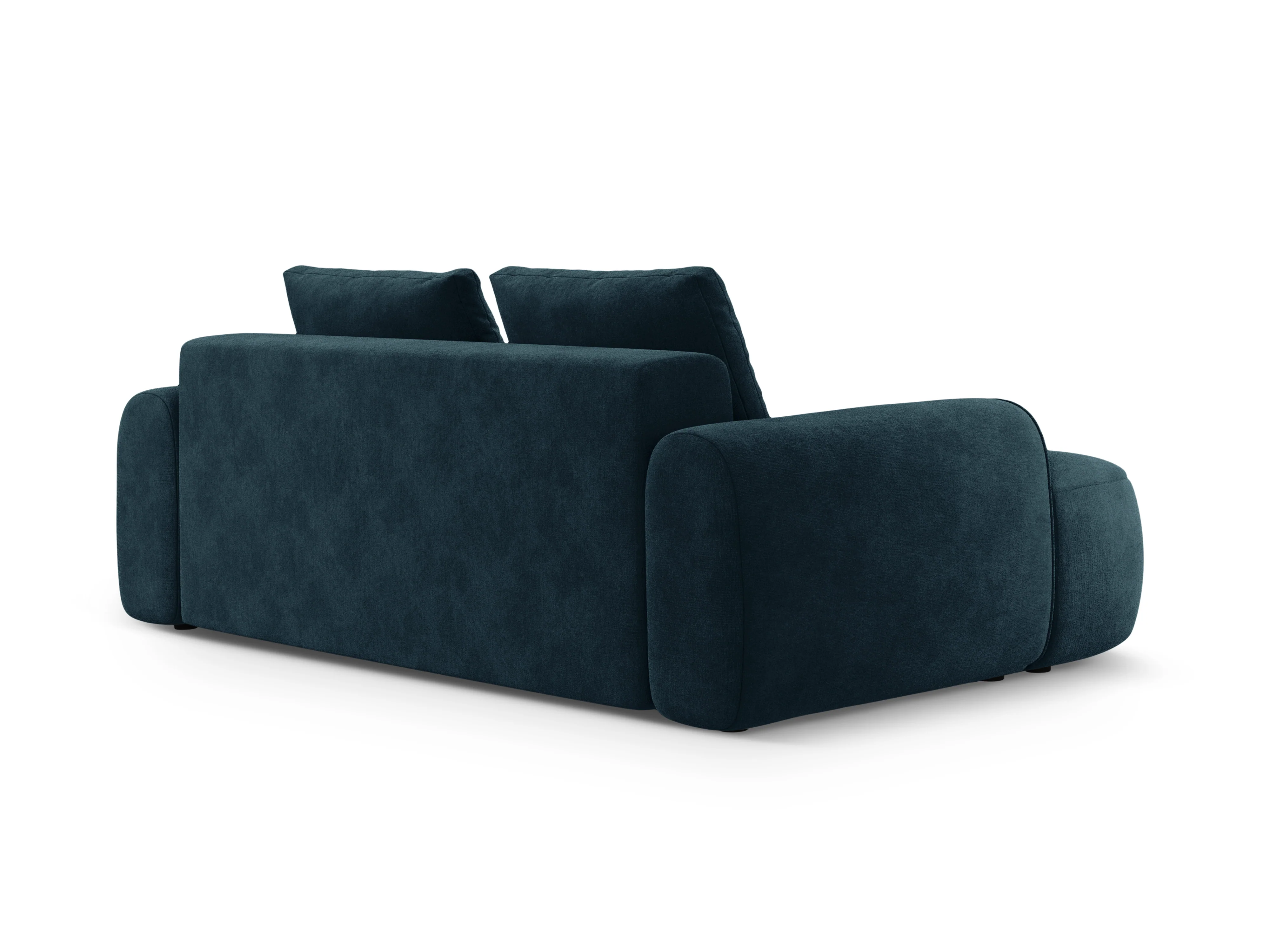 Sofa aksamitna 3-osobowa LINZ petrol - Image 3