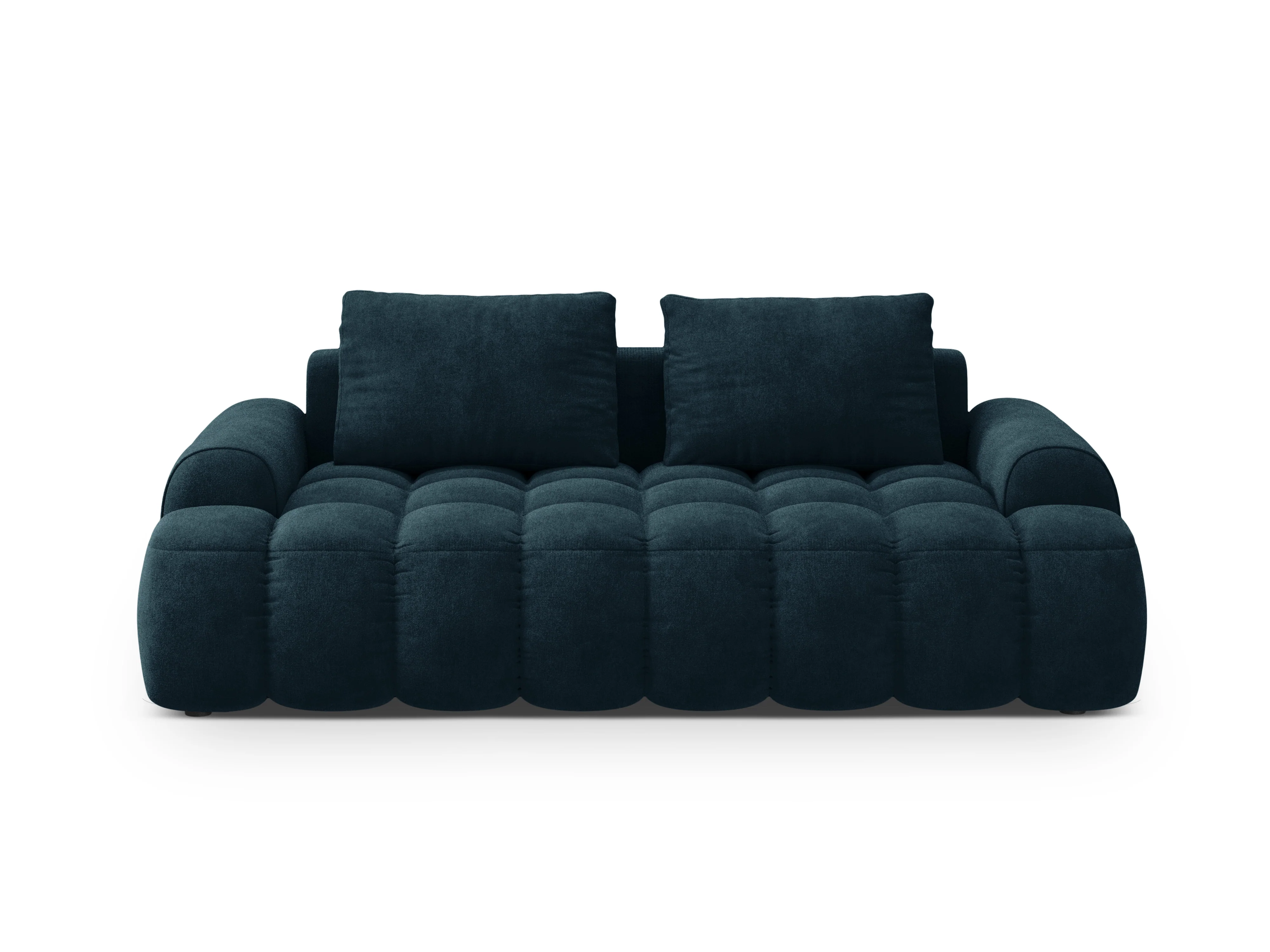 Sofa aksamitna 3-osobowa LINZ petrol - Image 4