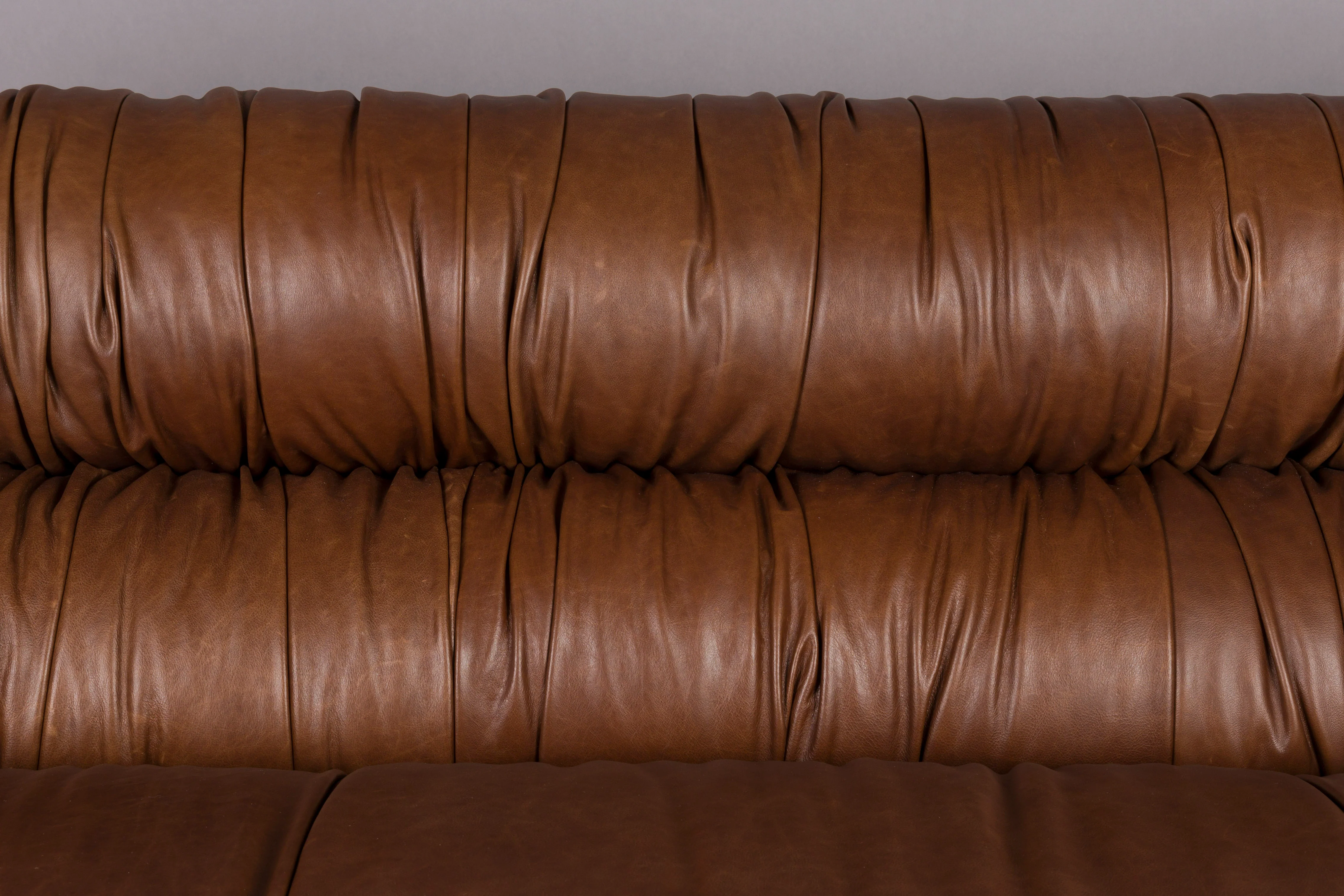 Sofa DOUGLAS czekoladowa skóra - Image 3