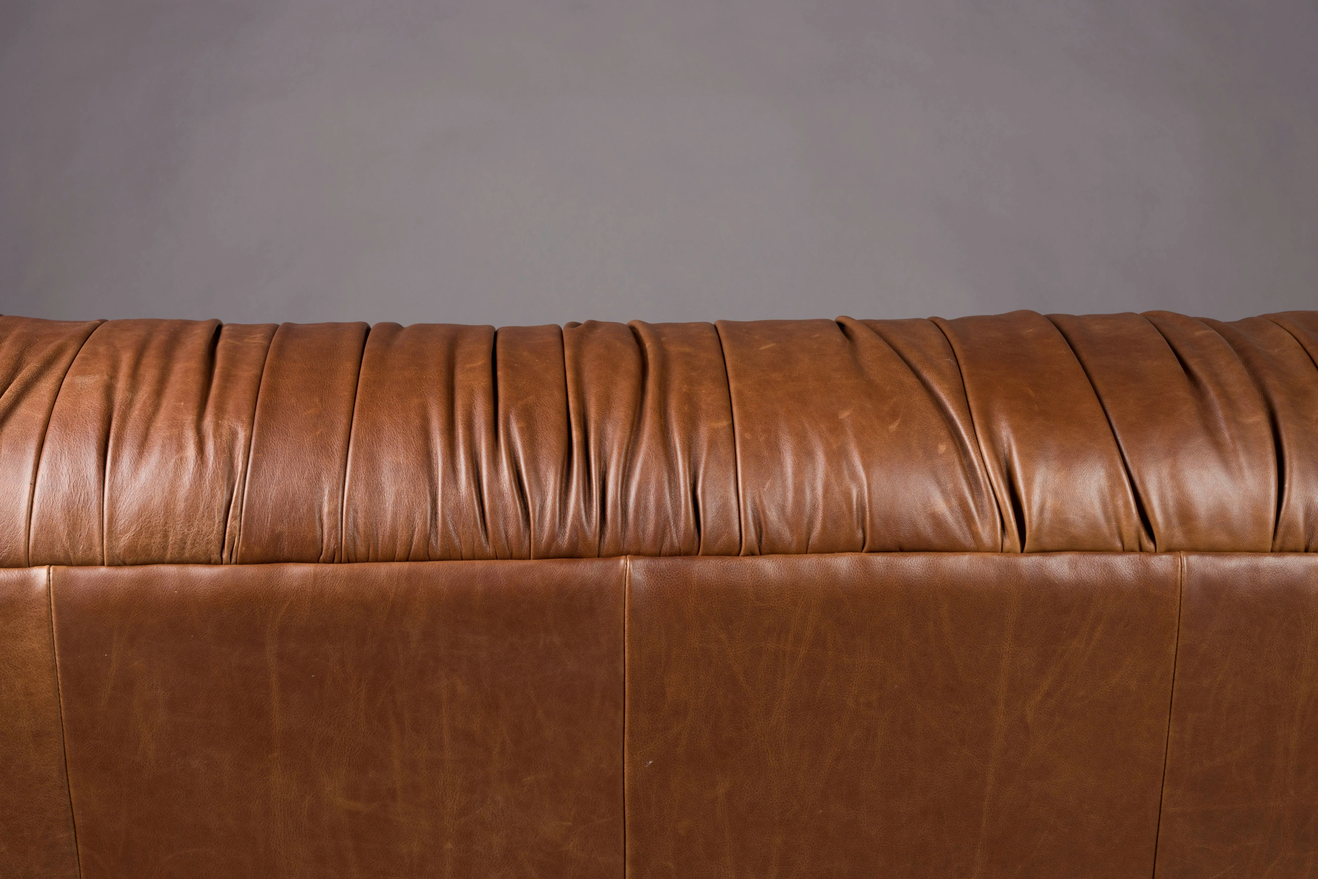 Sofa DOUGLAS czekoladowa skóra - Image 4