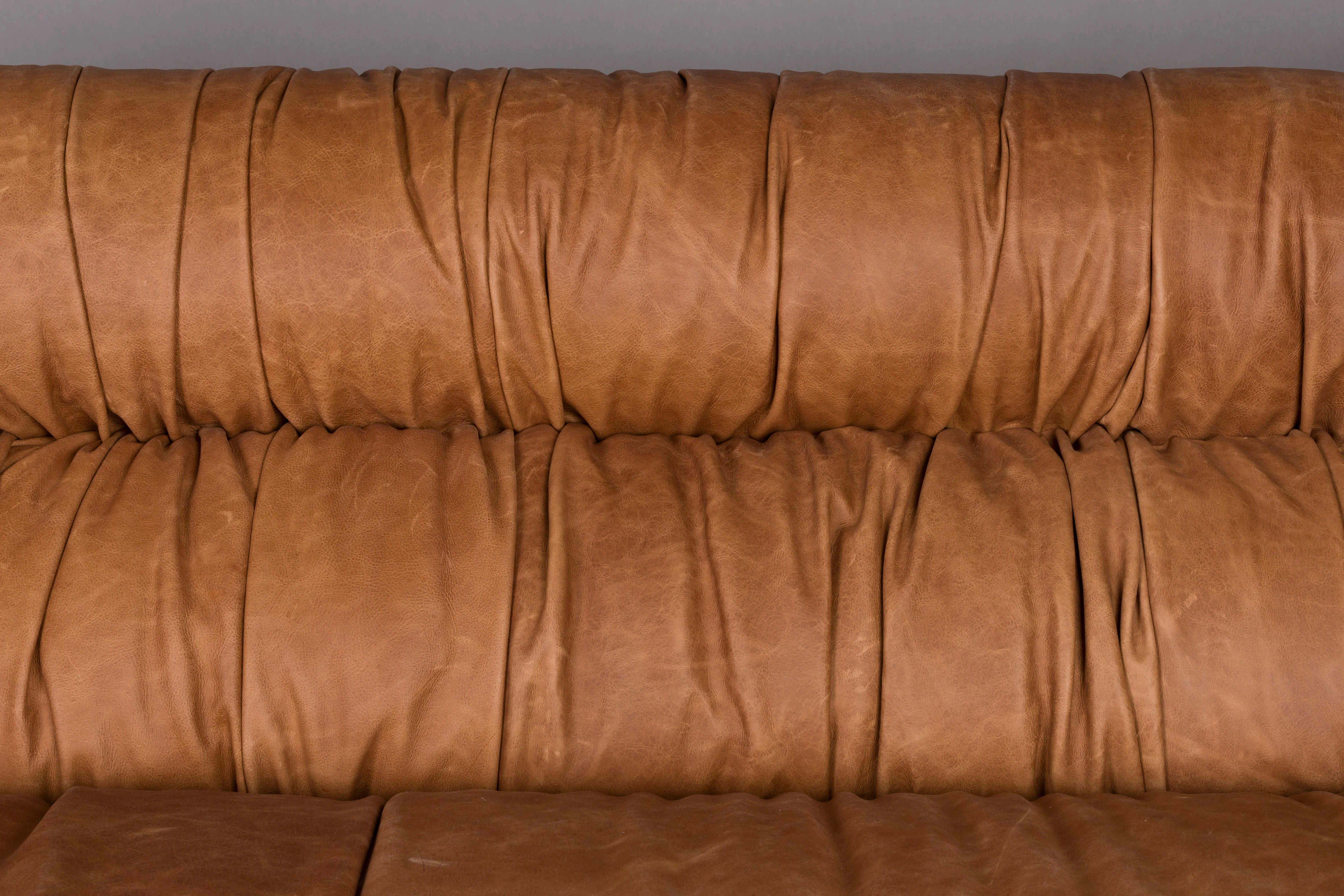 Sofa DOUGLAS koniakowa skóra - Image 10