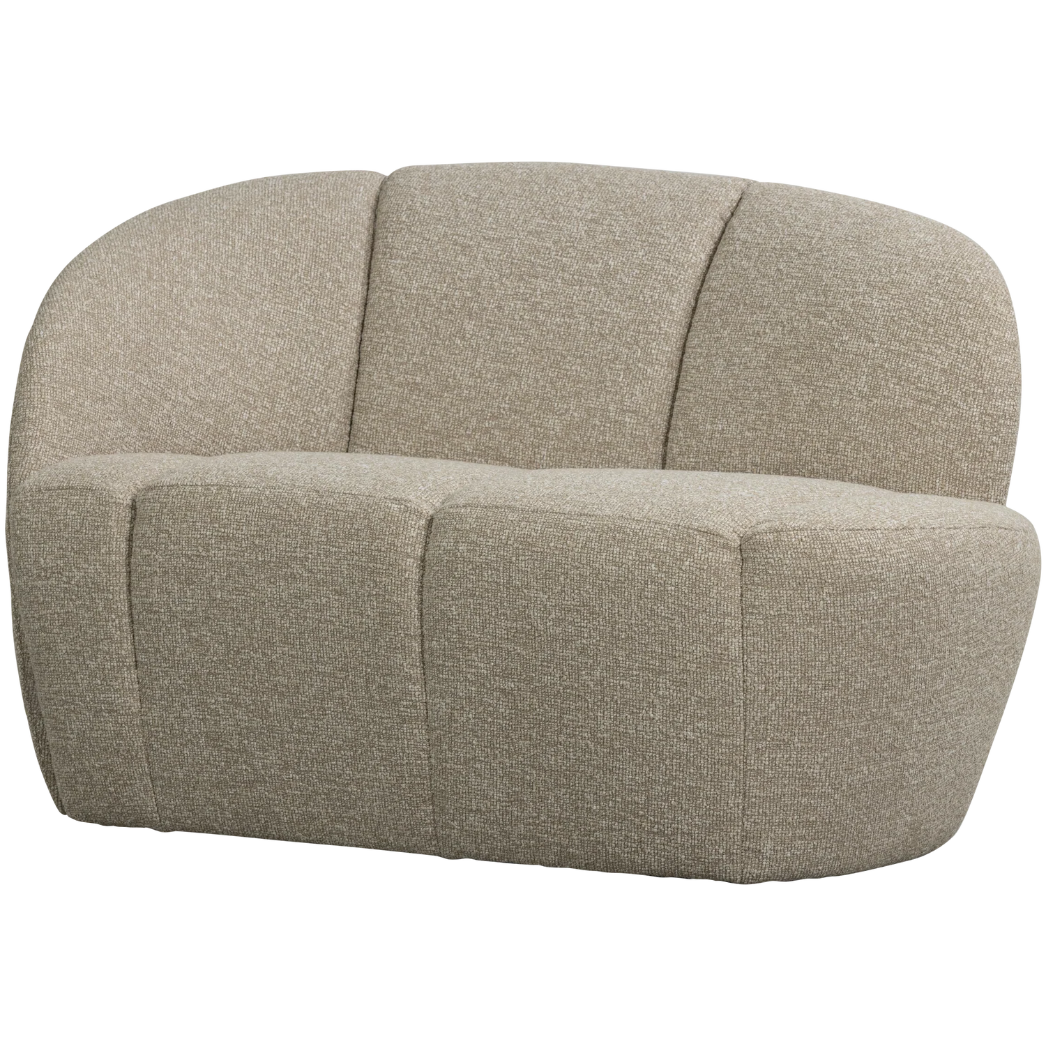 Sofa lewostronna 2-osobowa MOJO piaskowy melanż boucle - Image 4