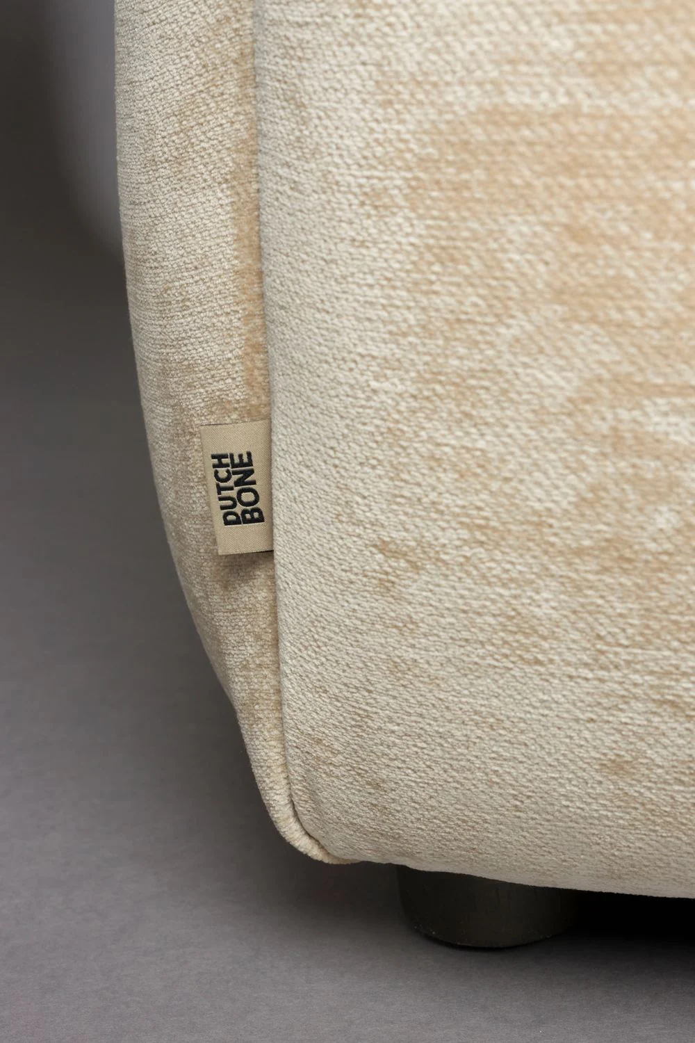 Sofa modułowa  HACKMAN - element środkowy beżowy welur - Image 5