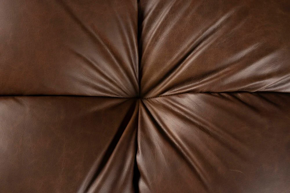 Sofa modułowa HACKMAN - element środkowy czekoladowa skóra - Image 3