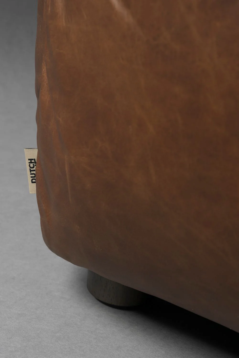 Sofa modułowa HACKMAN - element środkowy czekoladowa skóra - Image 4