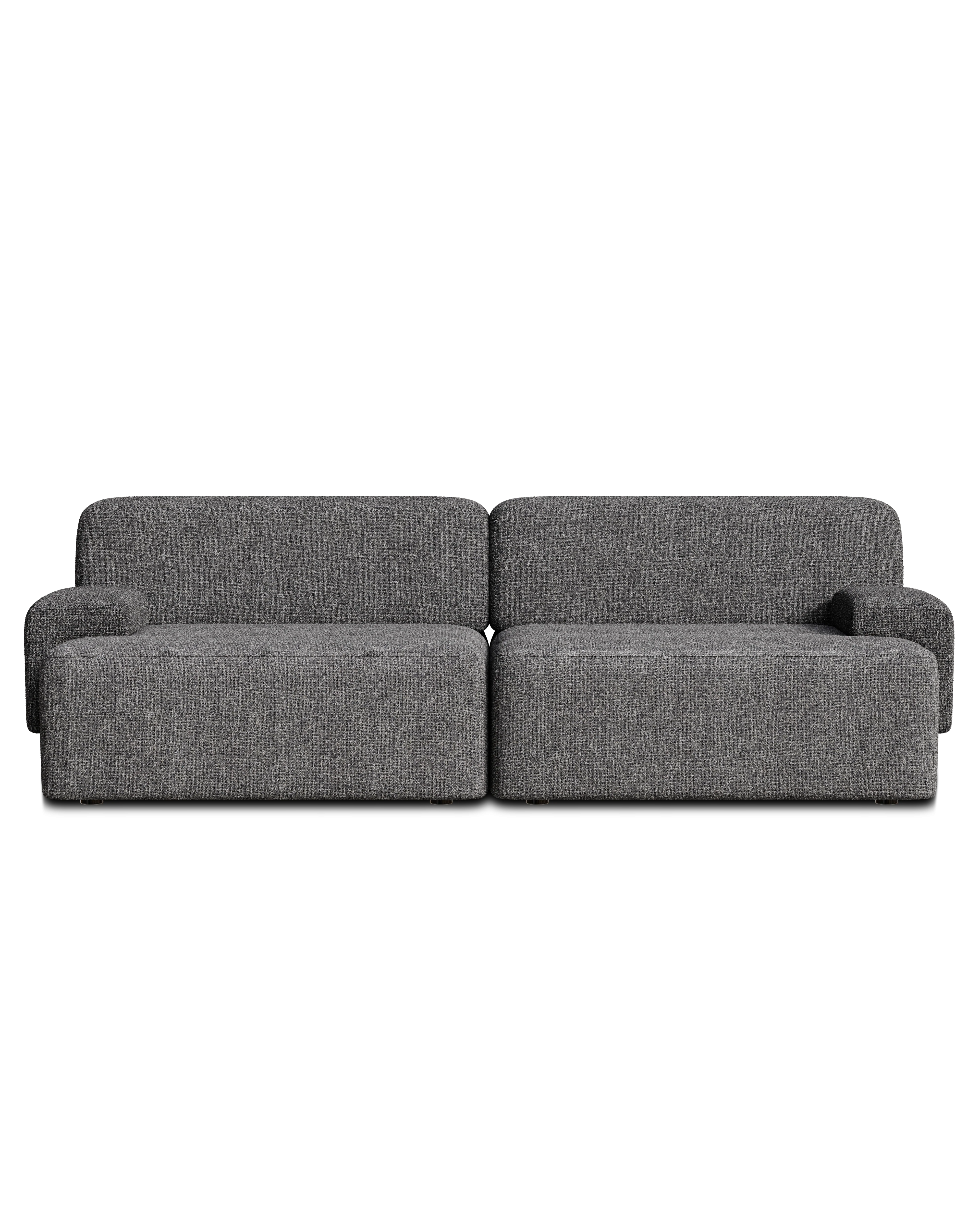 Sofa modułowa 2-osobowa UMI kamienna czerń - Image 4