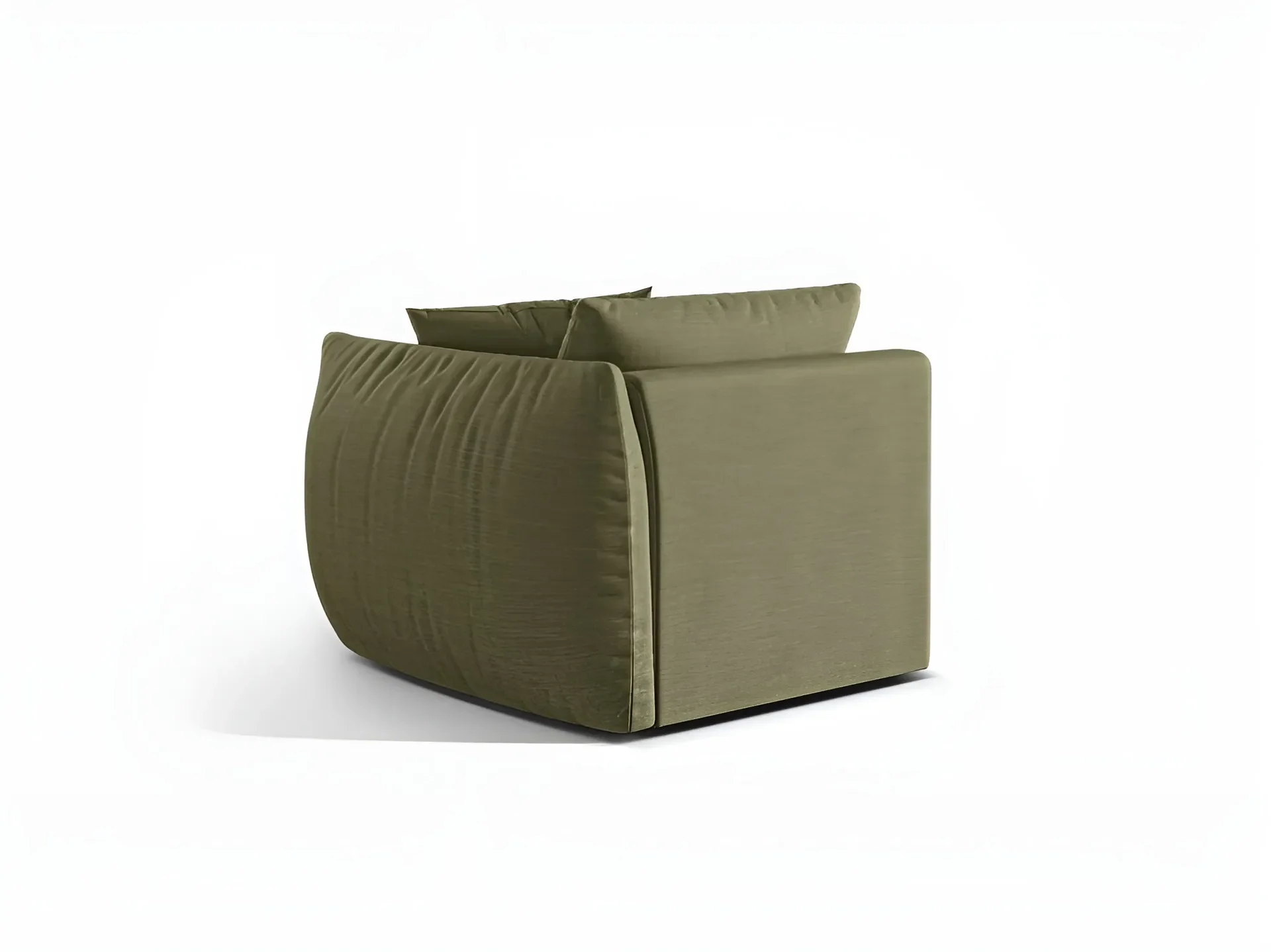 Sofa modułowa CHRIS - element prawostronny jasnozielony szenil - Image 4