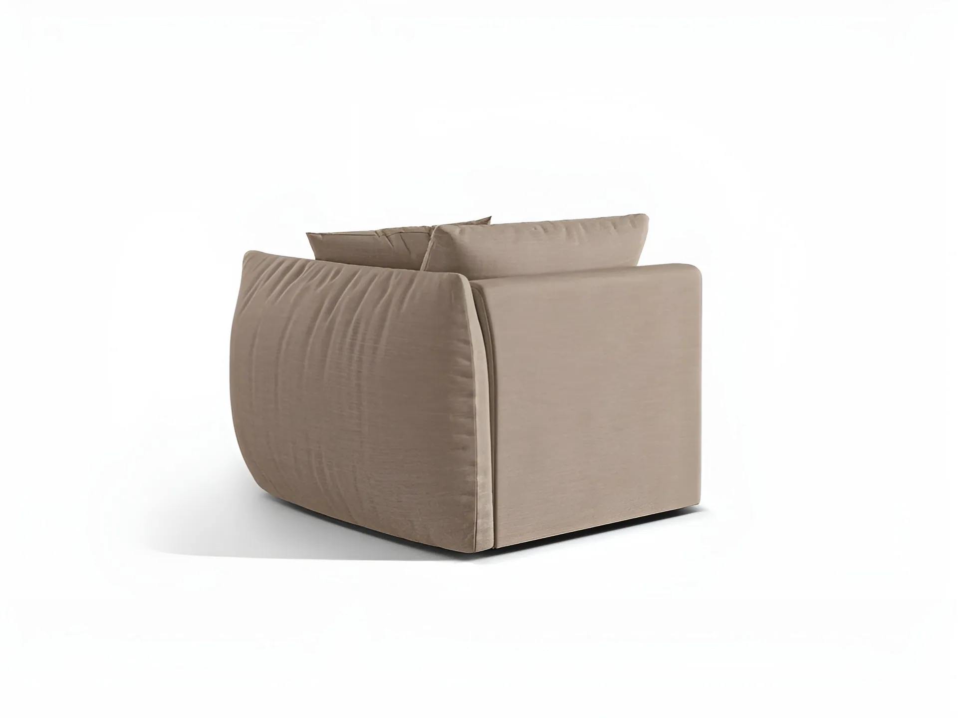 Sofa modułowa CHRIS - element prawostronny piaskowy szenil - Image 4