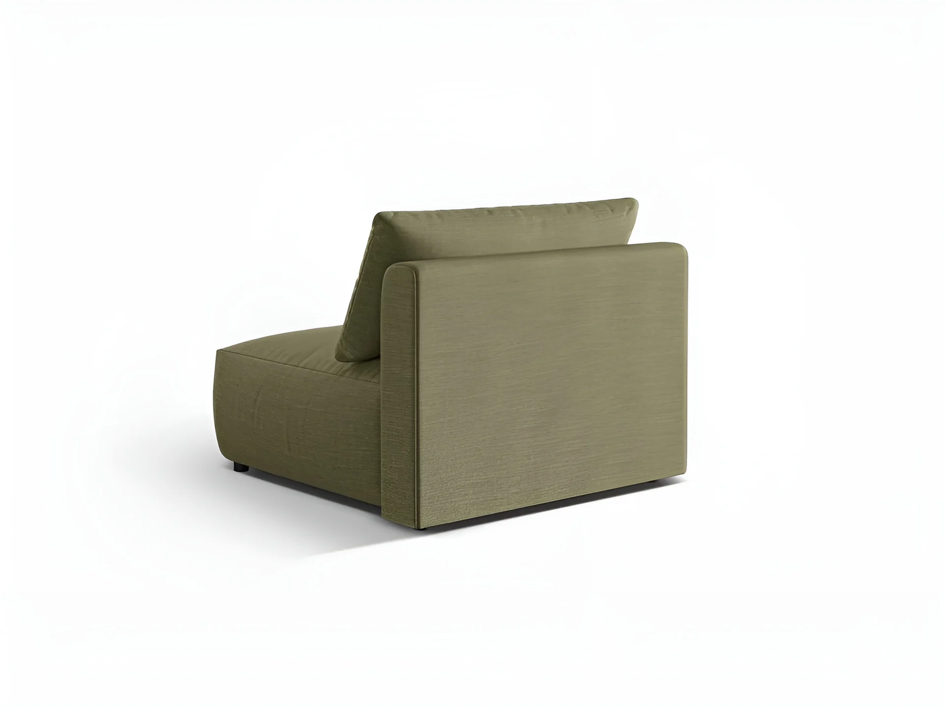 Sofa modułowa CHRIS - szeroki element środkowy zielony szenil - Image 3