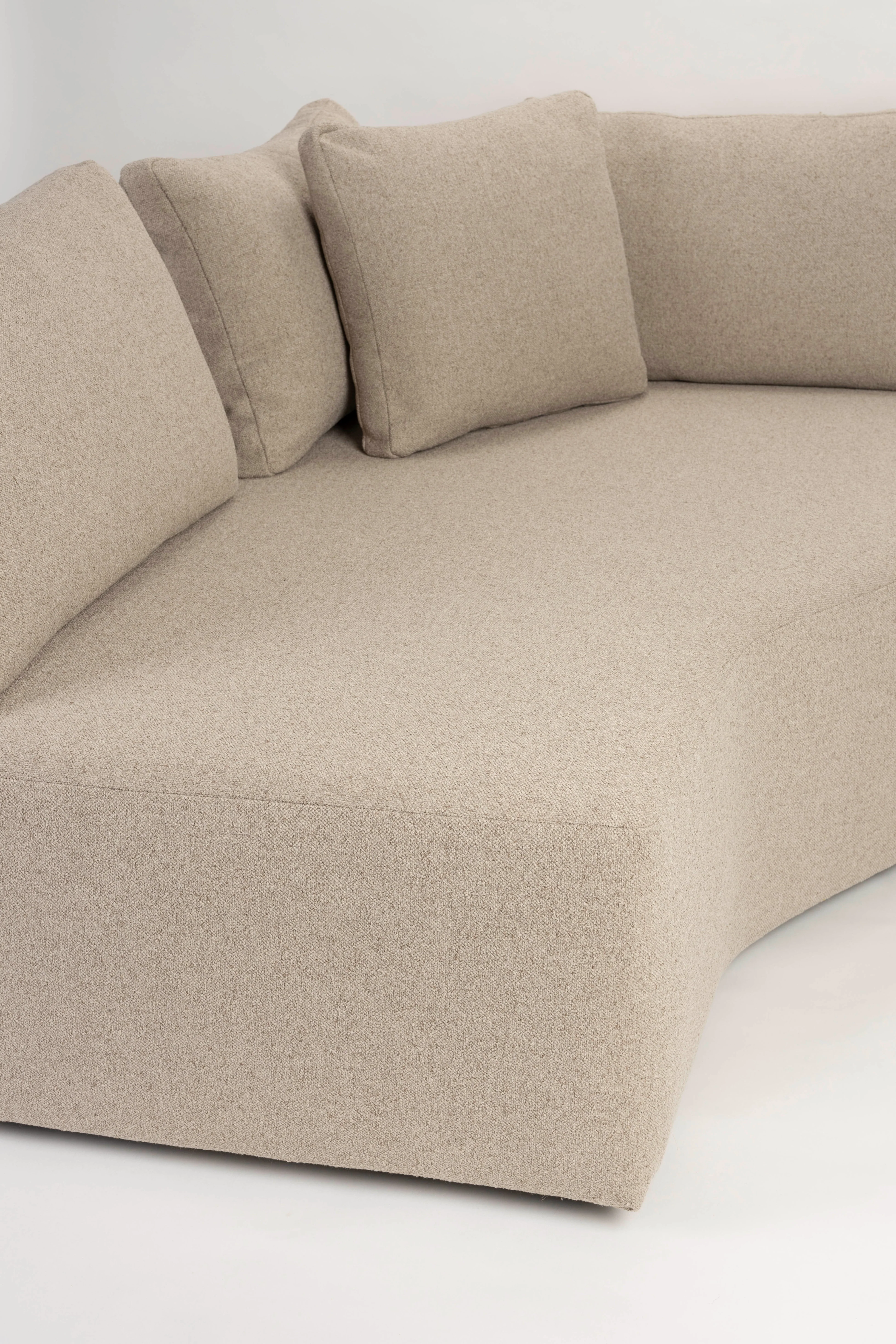 Sofa modułowa PROSPER - szezlong lewostronny cappuccino - Image 3