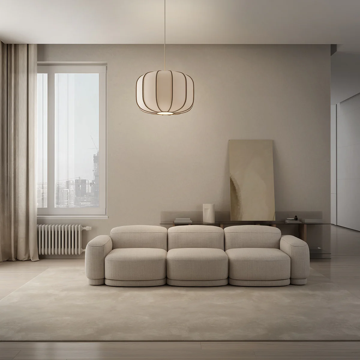 Sofa modułowa 2-osobowa REM tapicerowany - Image 2