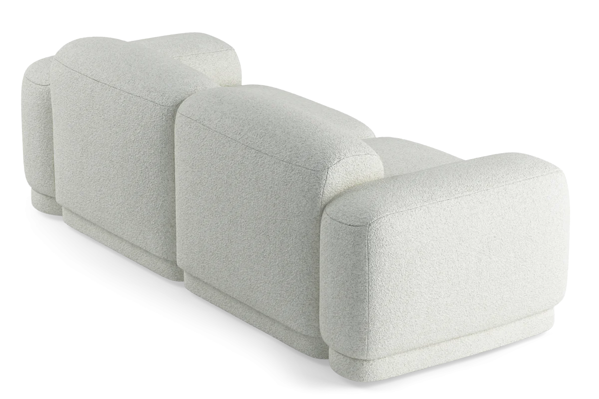 Sofa modułowa 2-osobowa REM tapicerowany - Image 9
