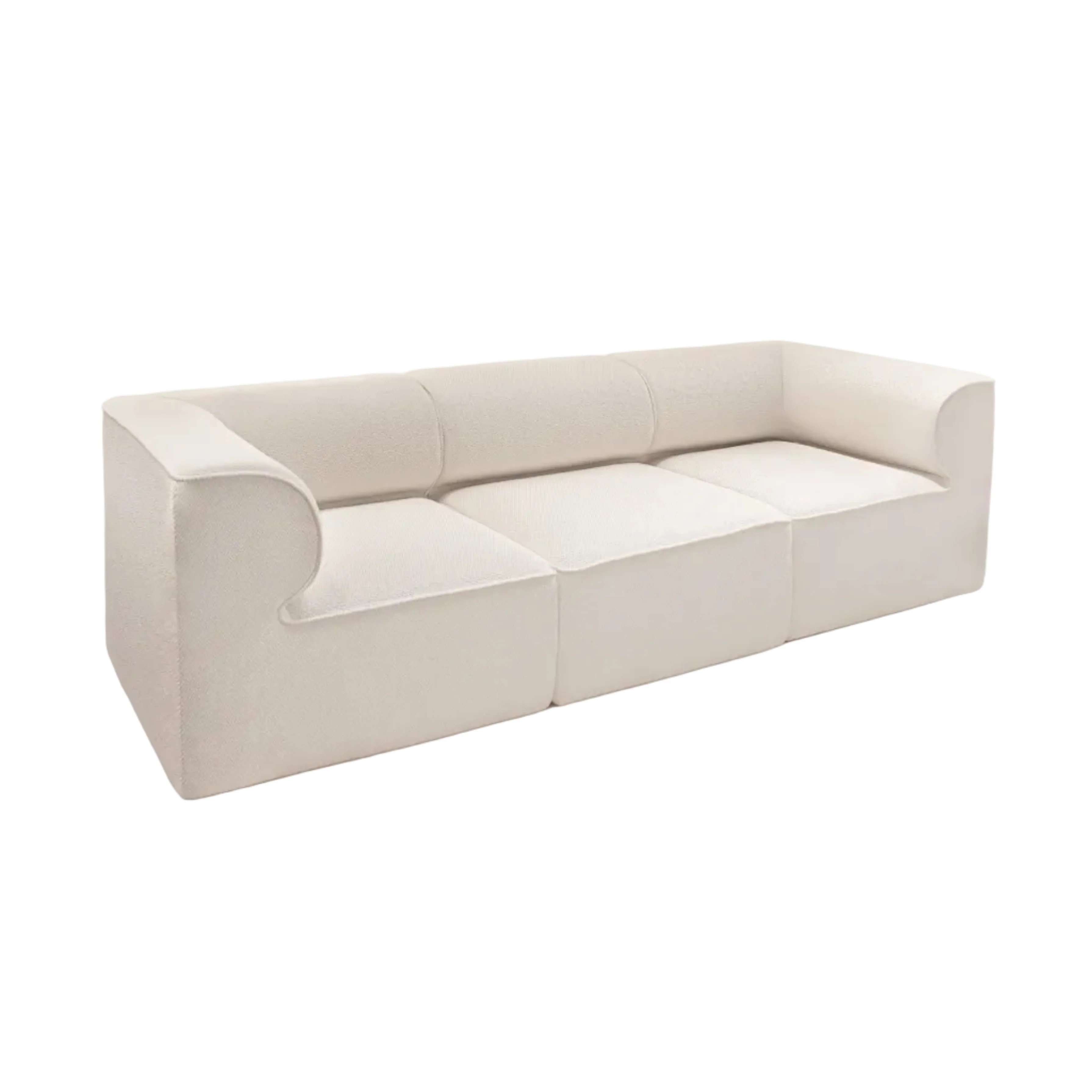 Sofa modułowa 3-osobowa EAVE jaśminowy beżowy - Poekspozycyjna