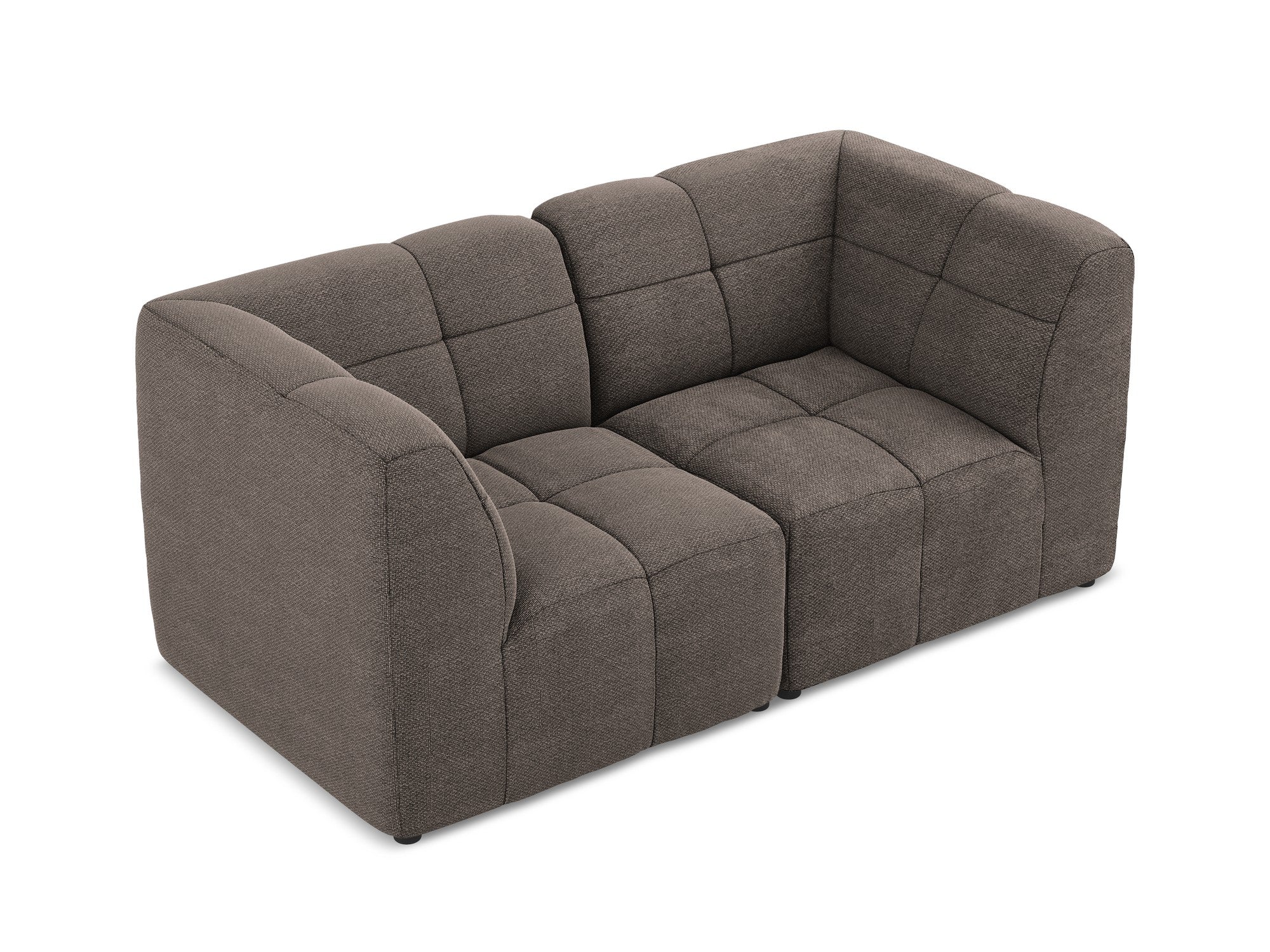 Sofa modułowa 2-osobowa ALOHA czekoladowy boucle - Image 4