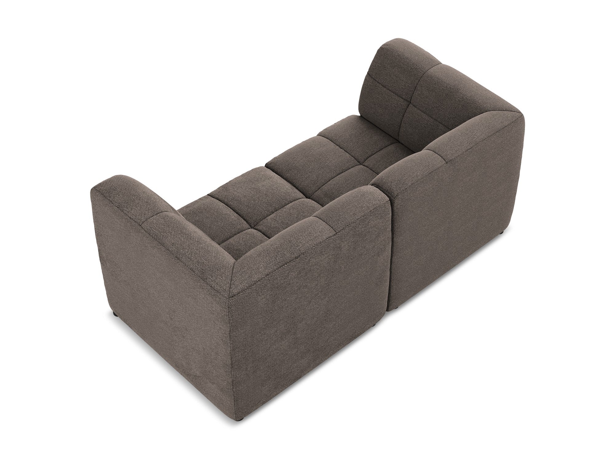 Sofa modułowa 2-osobowa ALOHA czekoladowy boucle - Image 5