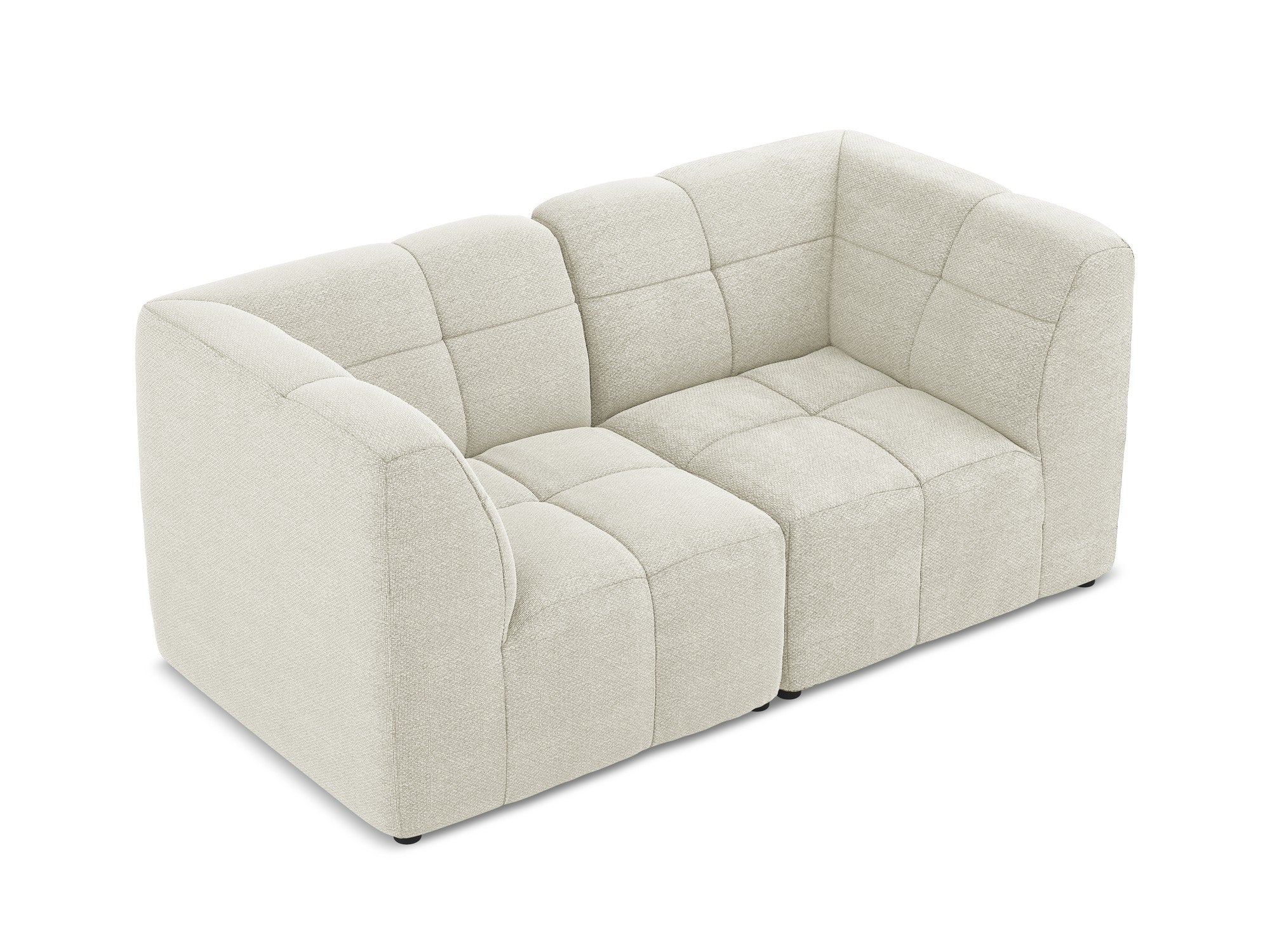 Sofa modułowa 2-osobowa ALOHA piaskowy boucle - Image 4