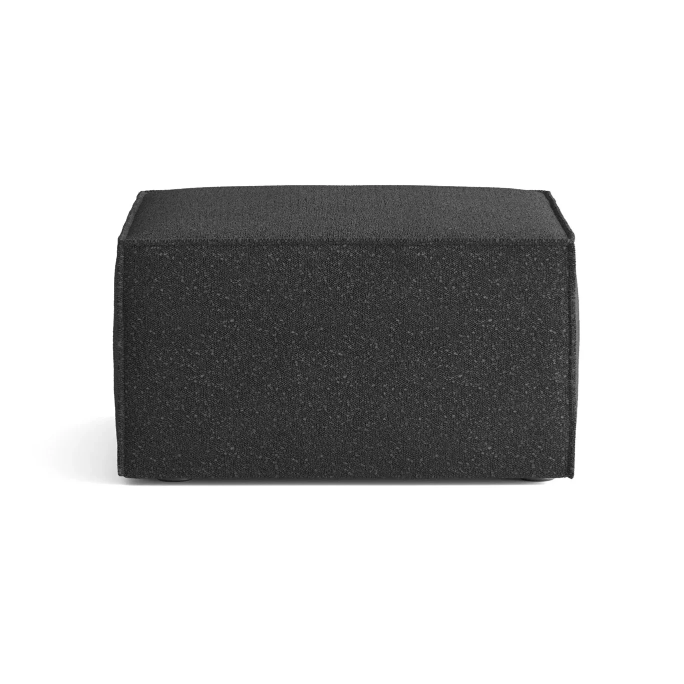 Sofa modułowa ANDO - puf czarny boucle