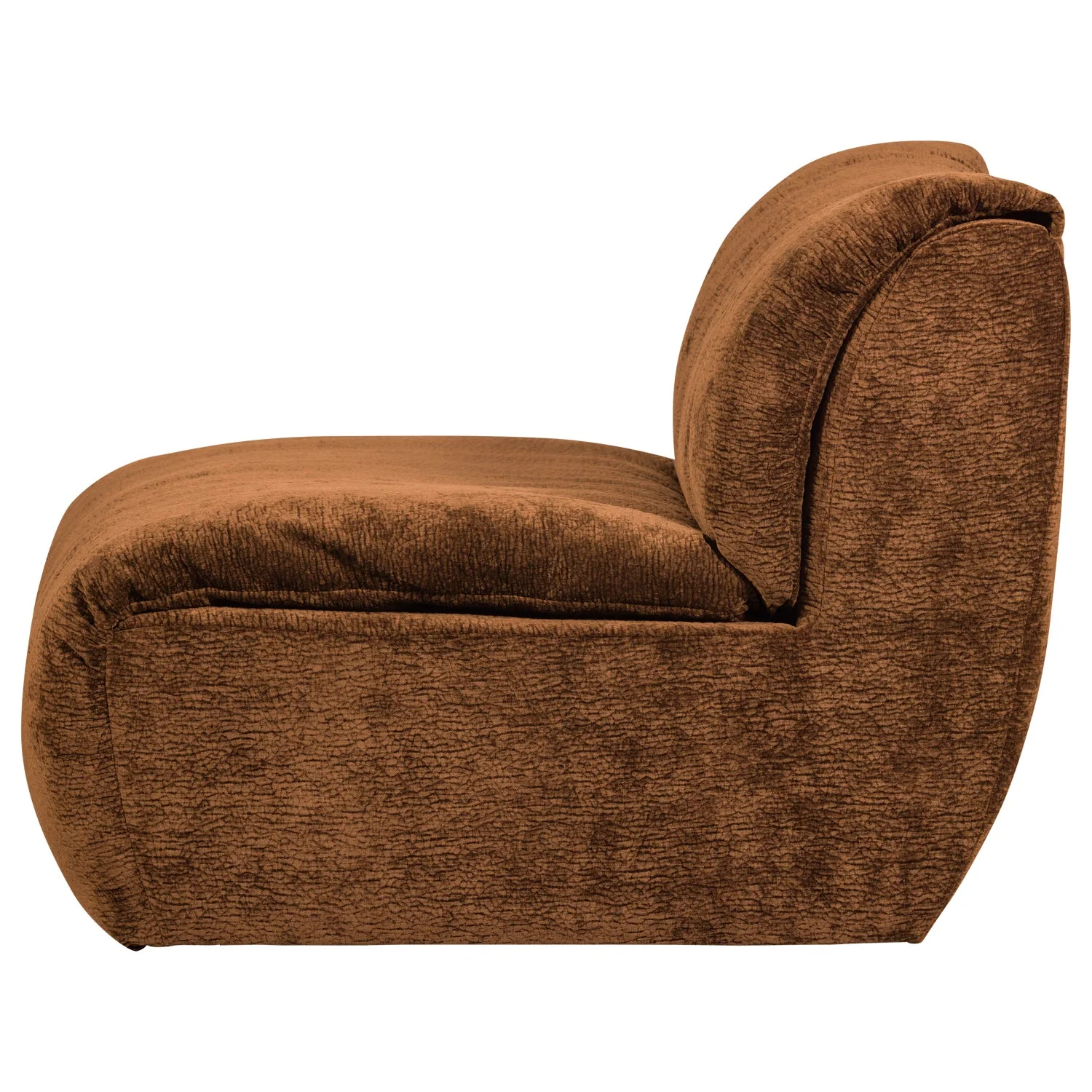 Sofa modułowa BAGGY - element brązowy szenil - Image 3