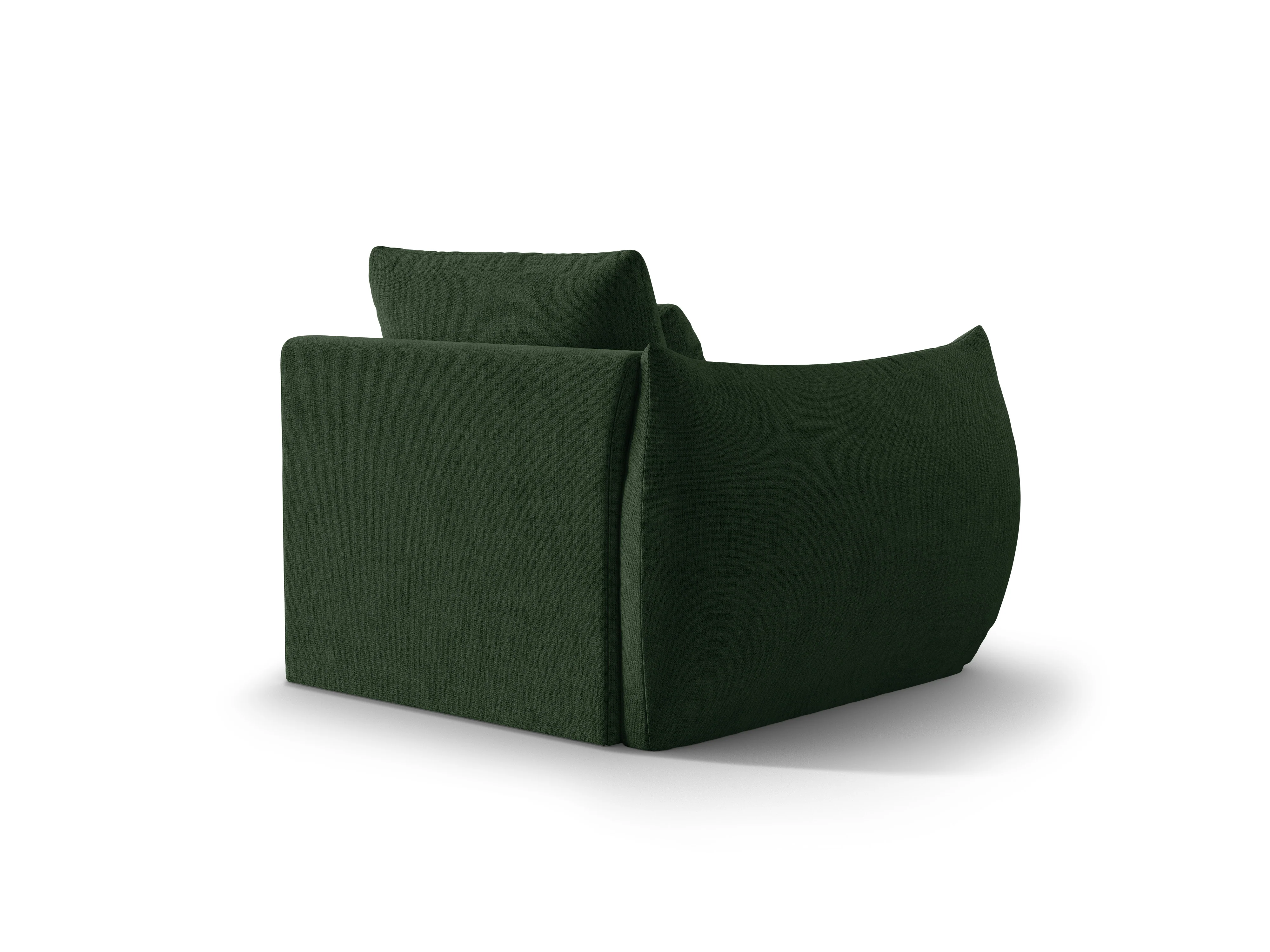 Sofa modułowa BLOOM - element lewostronny zielony szenil - Image 5