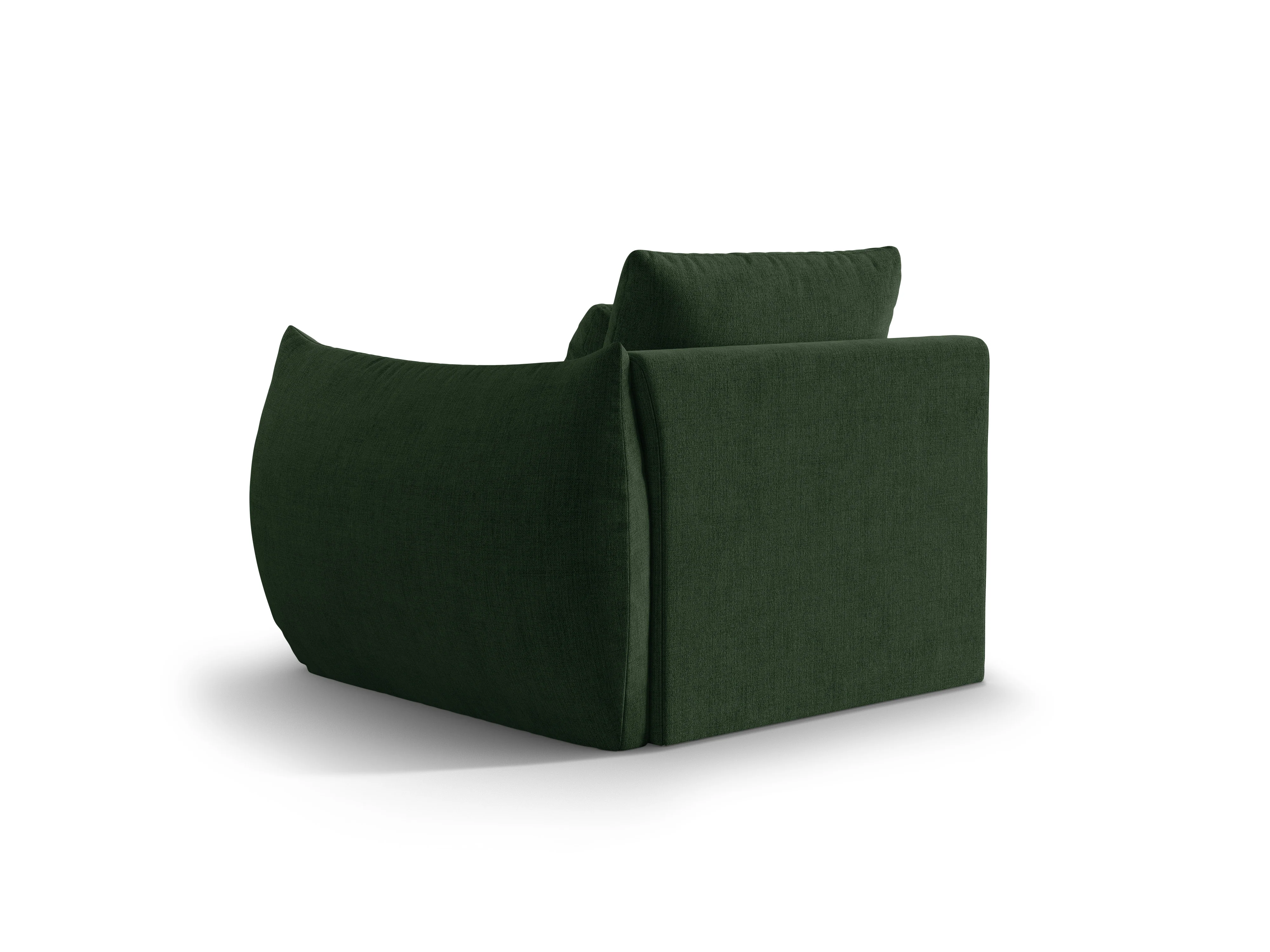 Sofa modułowa BLOOM - element prawostronny zielony szenil - Image 5