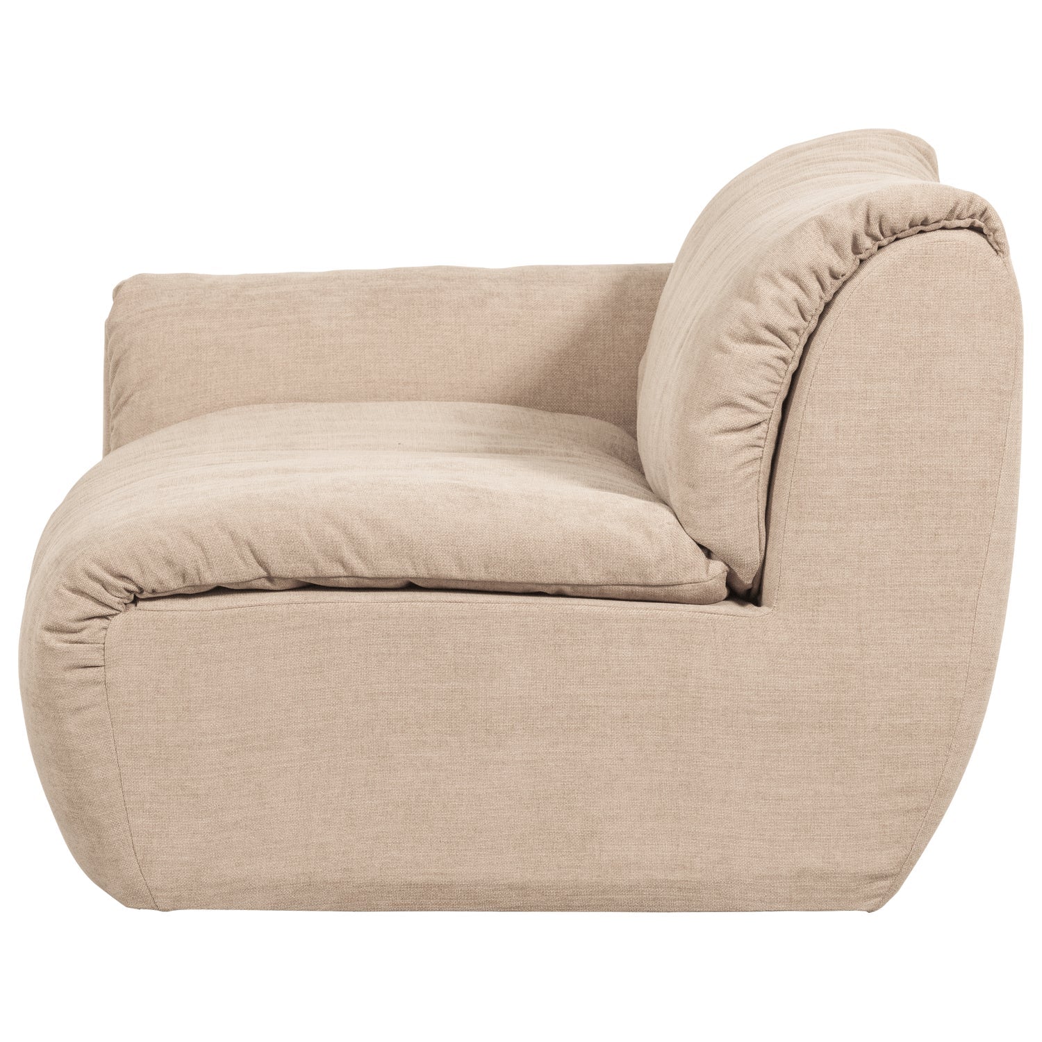Sofa modułowa BAGGY - element lewostronny piaskowy - Image 5