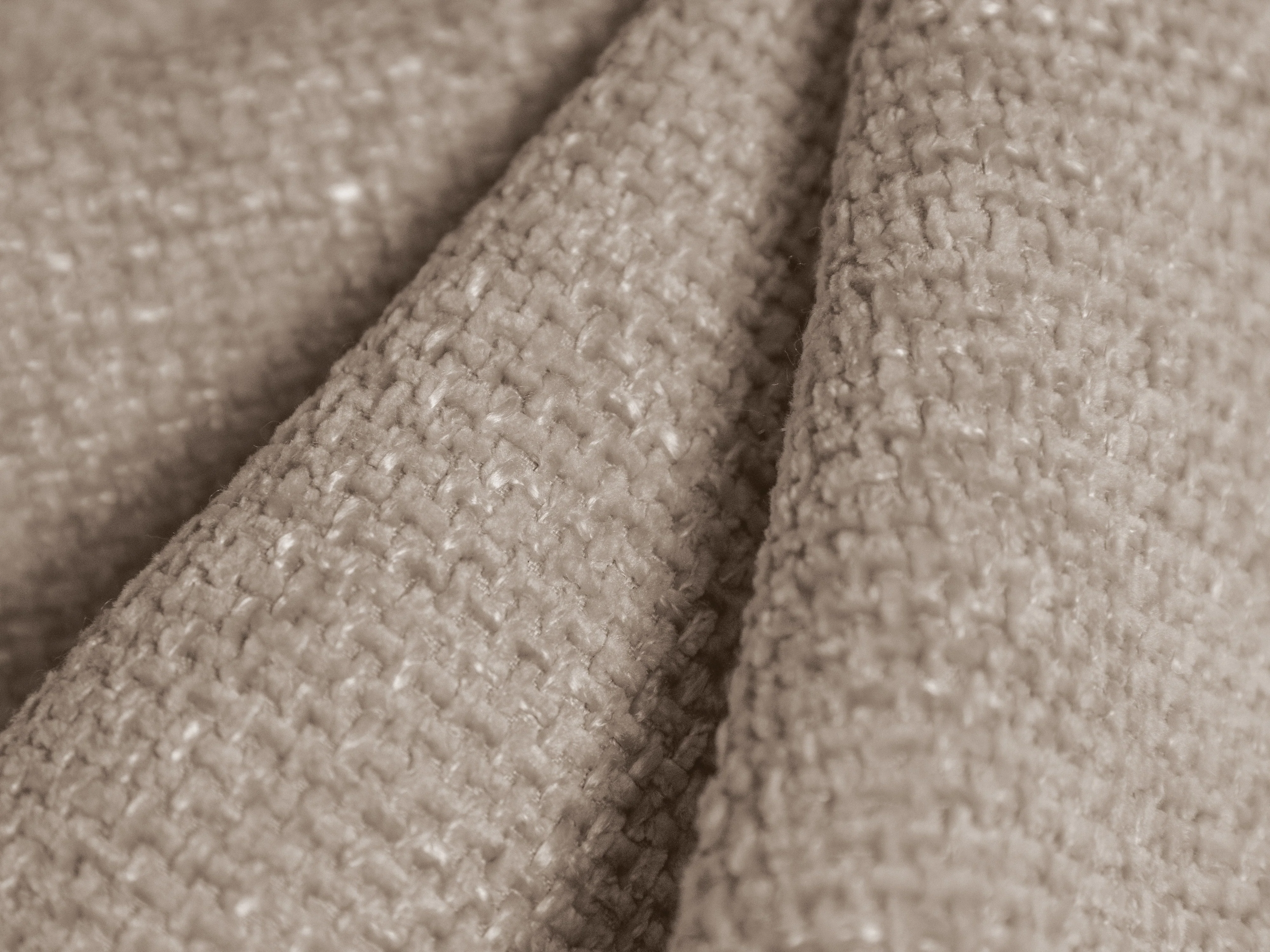 Sofa modułowa MILEY - moduł prawostronny beżowy szenil jedwabisty - Image 5