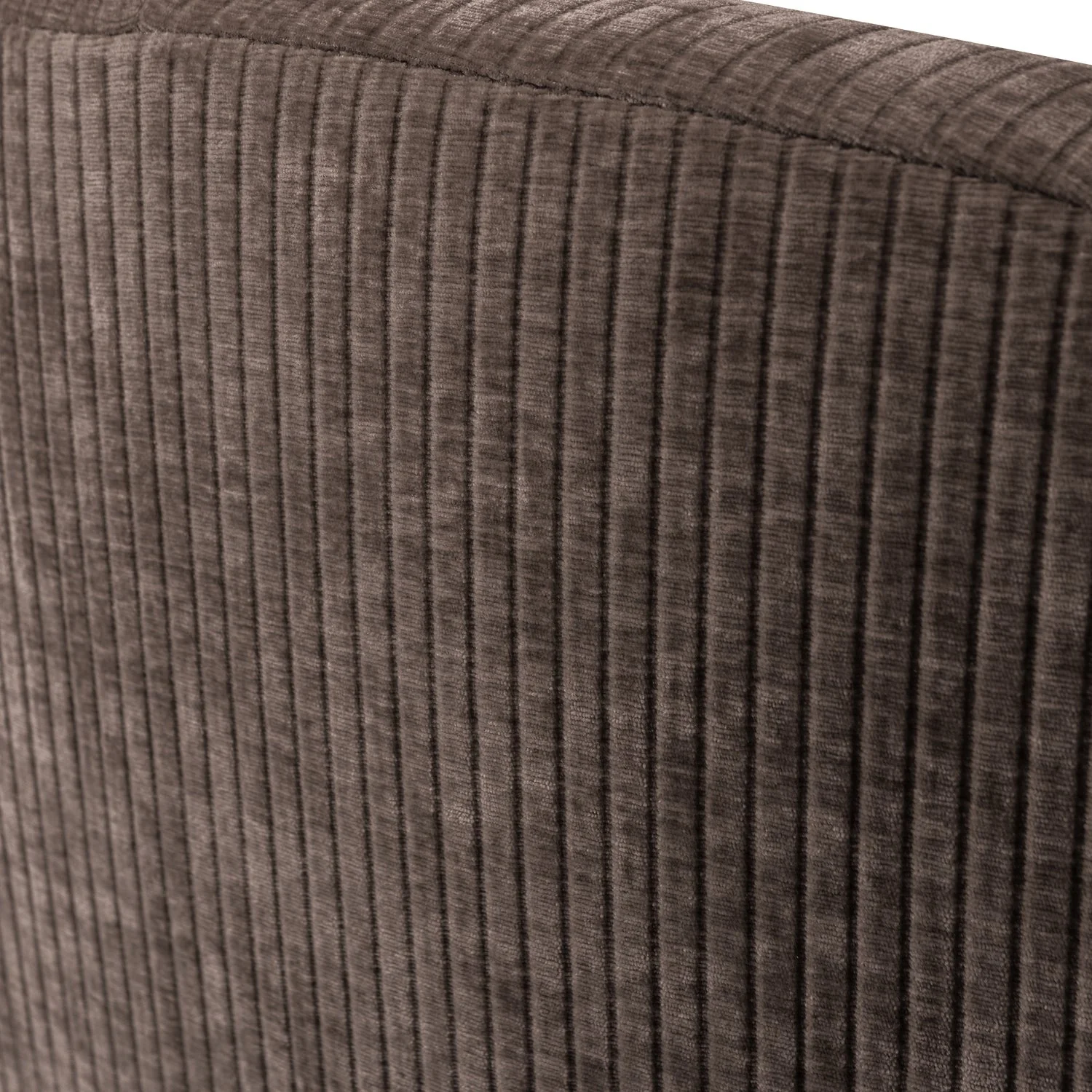 Sofa prawostronna 2-osobowa MOJO ciemnobrązowy sztruks - Image 6