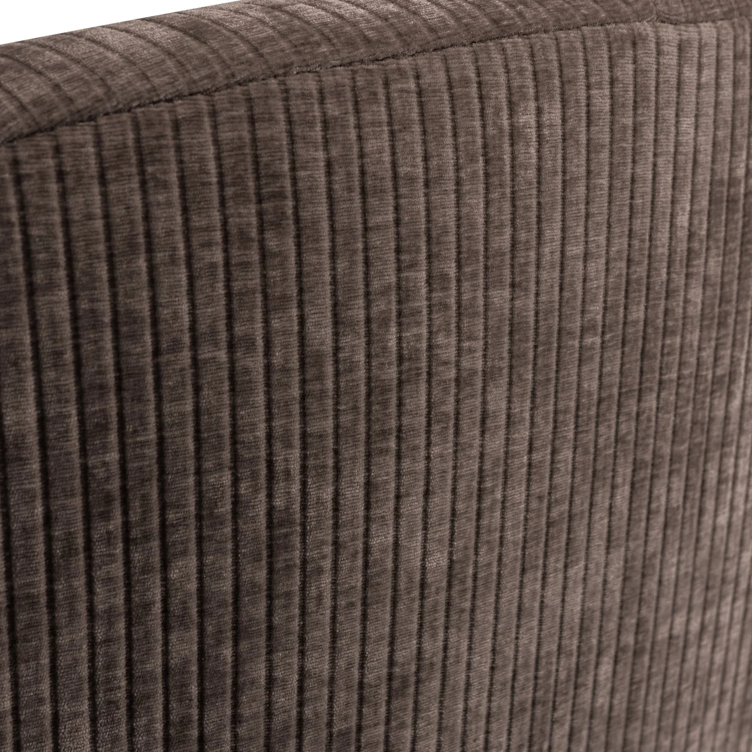 Sofa lewostronna 2-osobowa MOJO ciemnobrązowy sztruks - Image 6