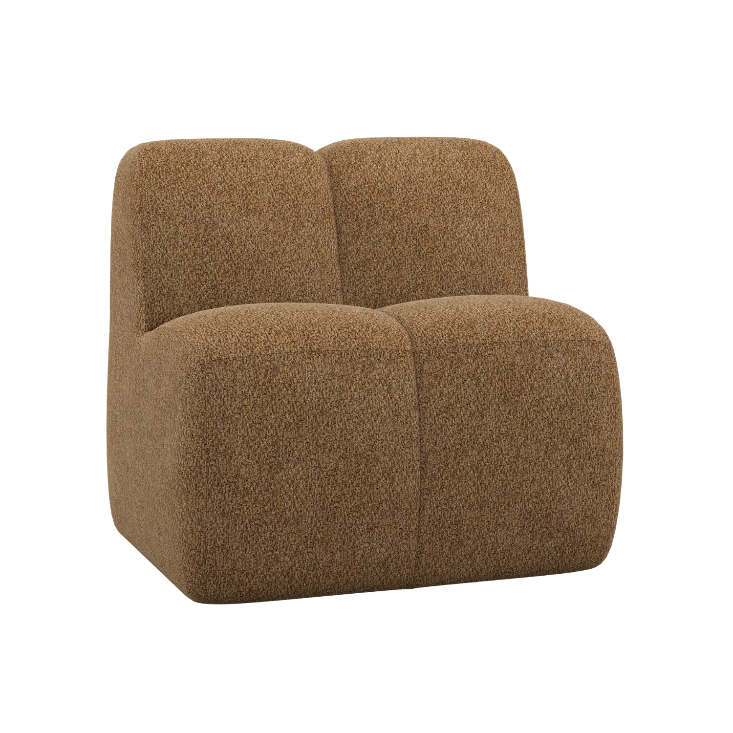 Fotel / moduł MOJO BENCH miodowy baranek