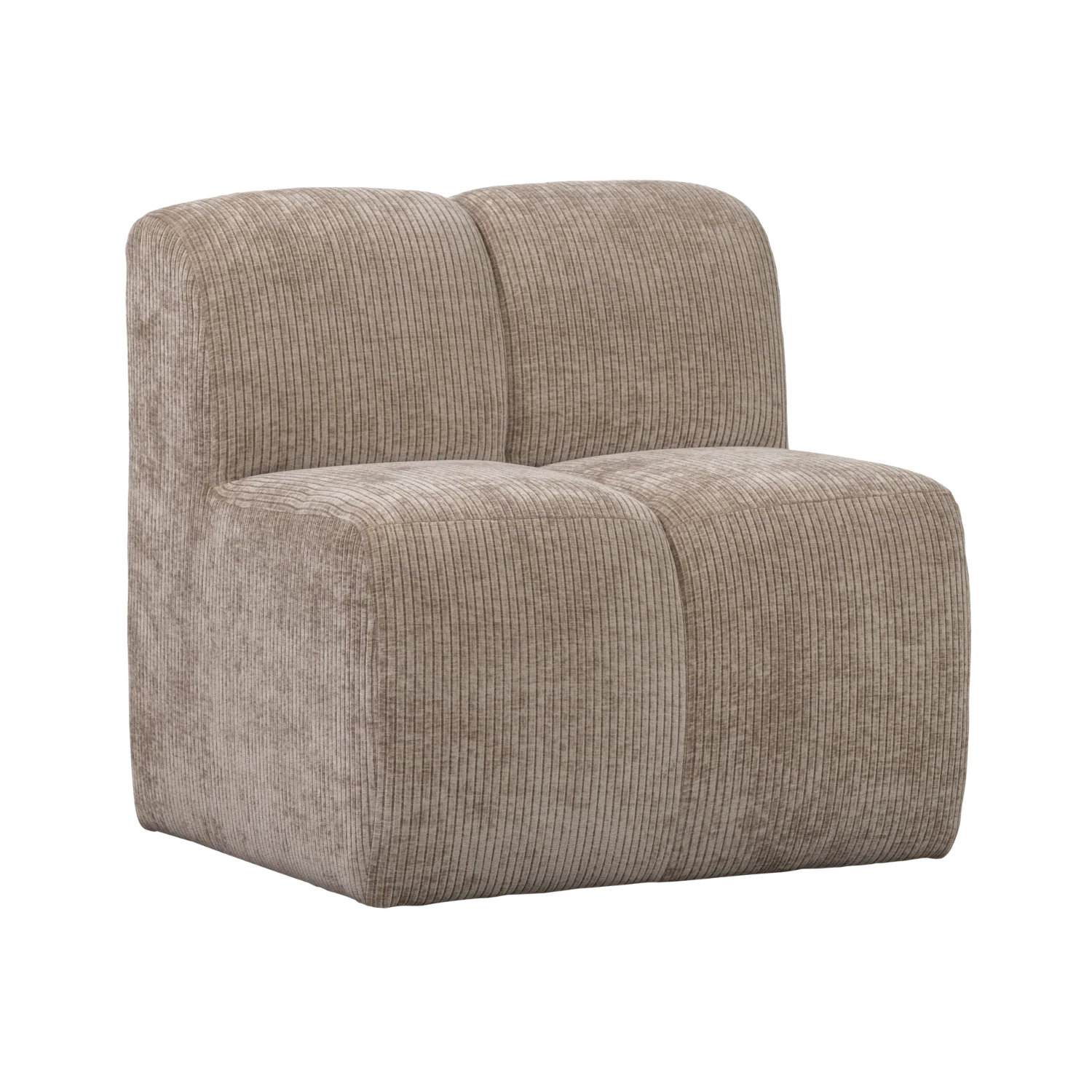Fotel / moduł MOJO BENCH piaskowy sztruks