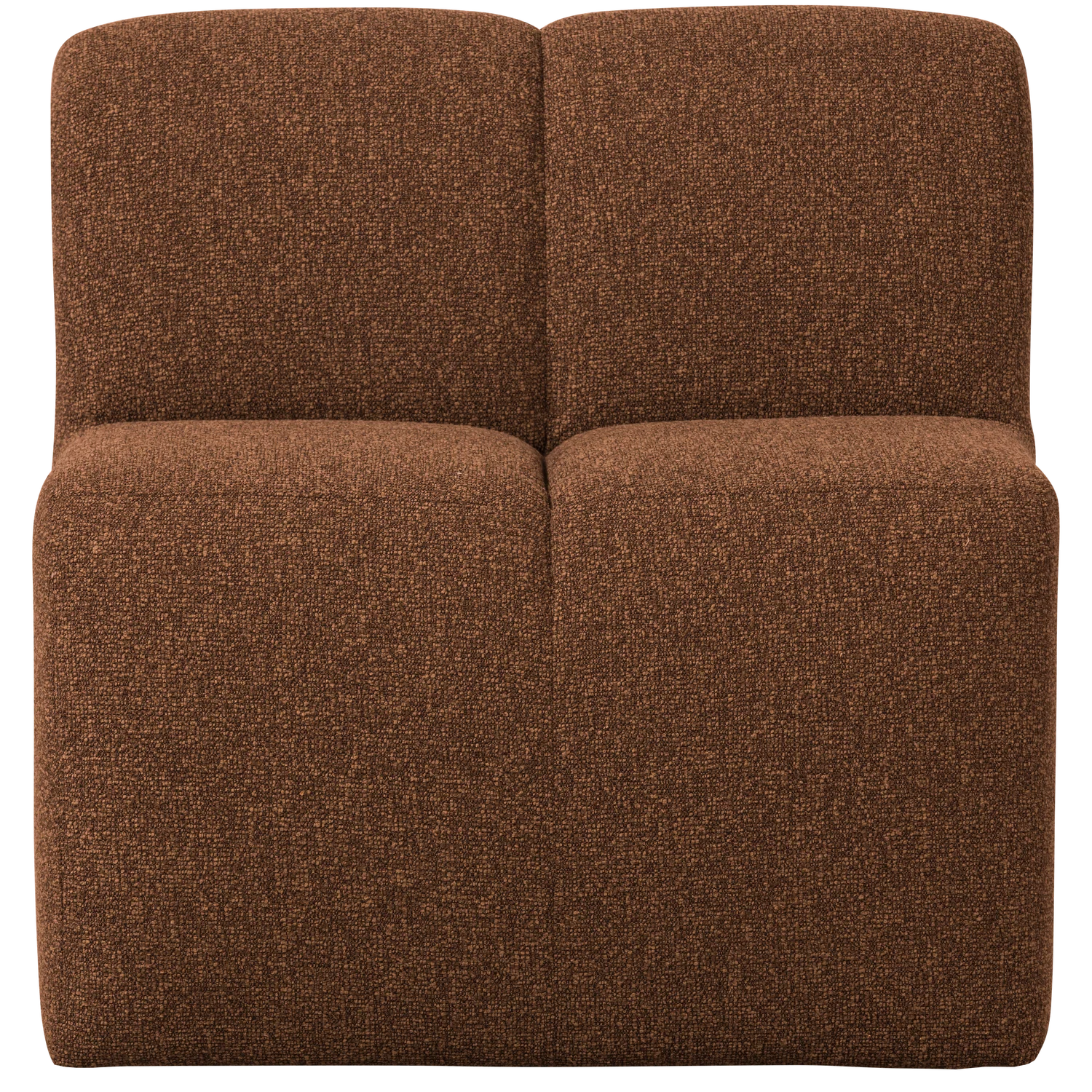 Fotel / moduł MOJO BENCH rdzawy brązowy melanż boucle - Image 4