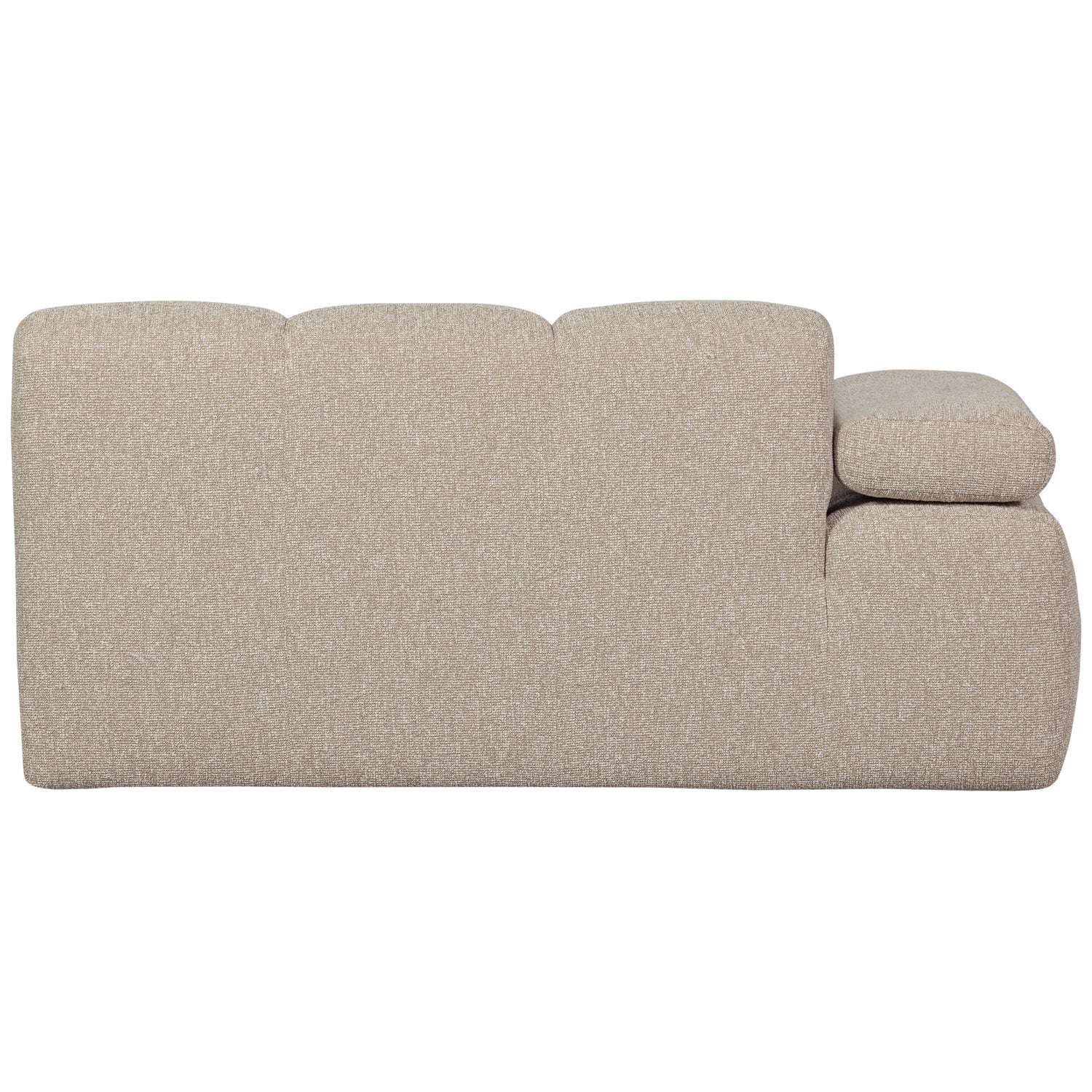 Sofa modułowa MOJO - element 1,5-osobowy lewostronny beżowy melanż bouclé - Image 10