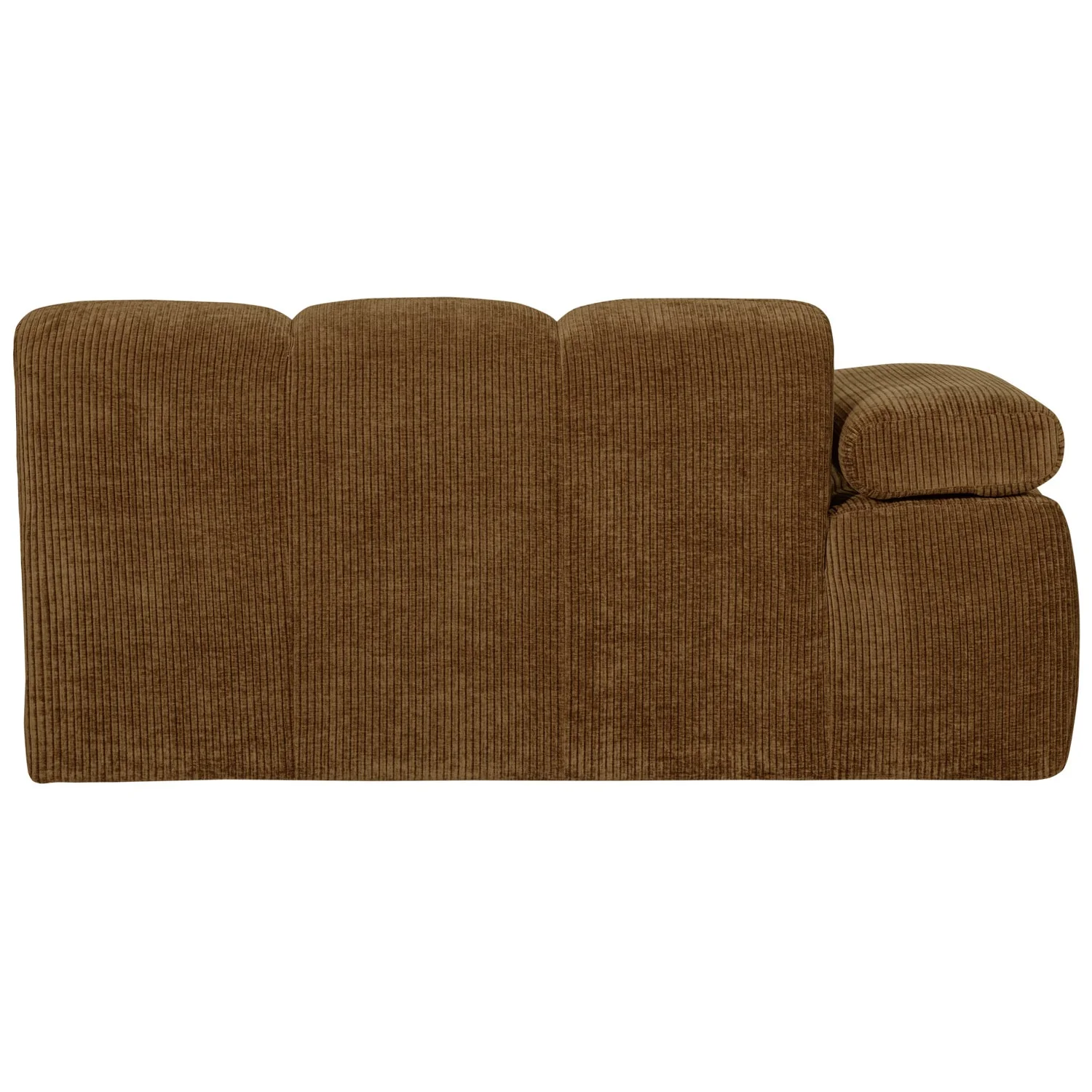Sofa modułowa MOJO - element 1,5-osobowy lewostronny ciemny miodowy sztruks - Image 4
