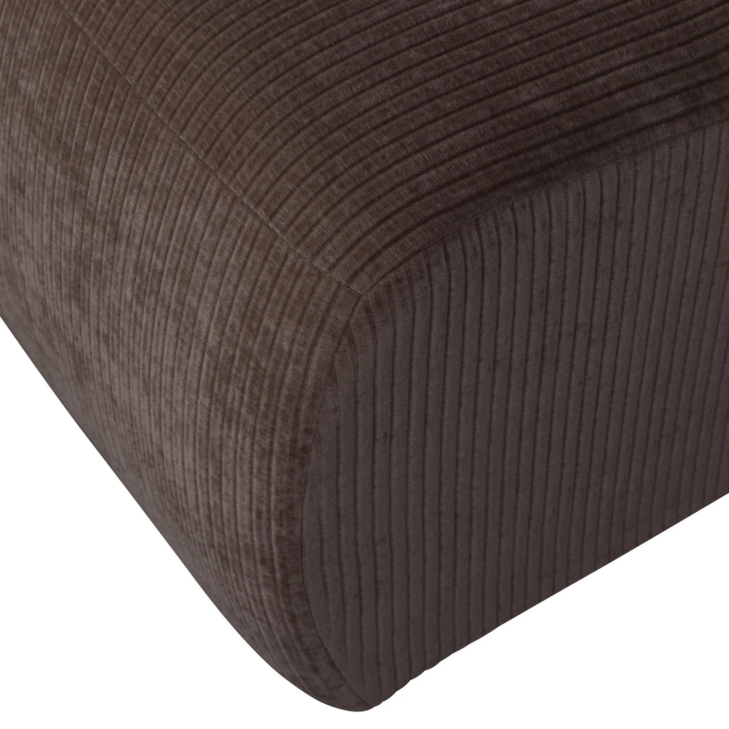 Sofa modułowa MOJO - element 1-osobowy ciemnobrązowy sztruks - Image 3