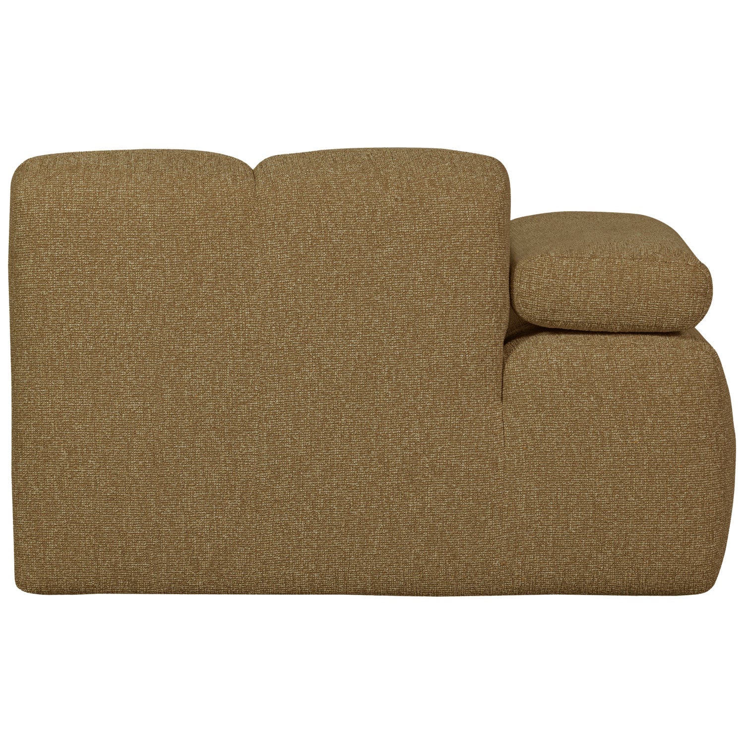 Sofa modułowa MOJO - element lewostronny ciemny miodowy bouclé - Image 3