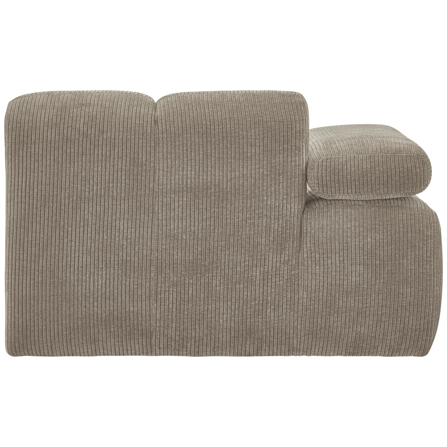 Sofa modułowa MOJO - element lewostronny ciemny piaskowy sztruks - Image 8