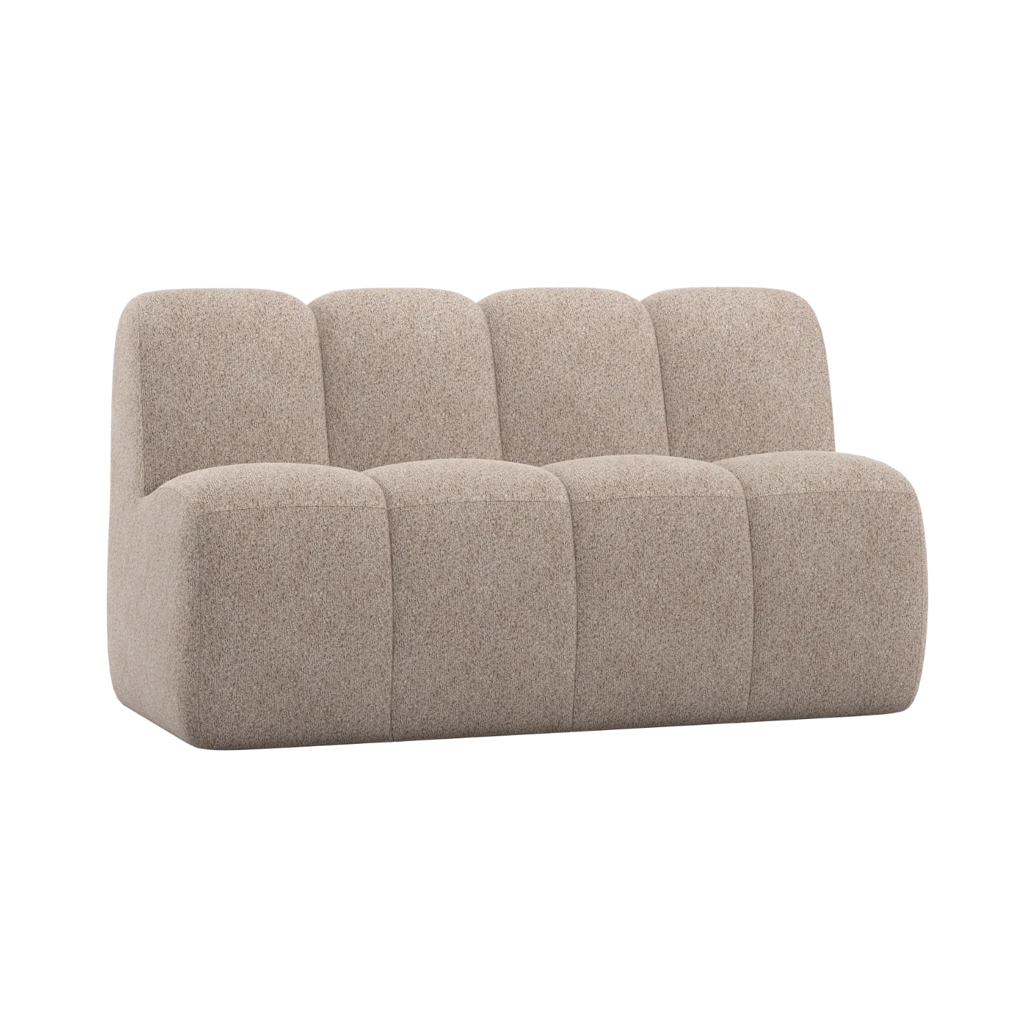 Sofa modułowa MOJO BENCH - element 3-osobowy piaskowy baranek