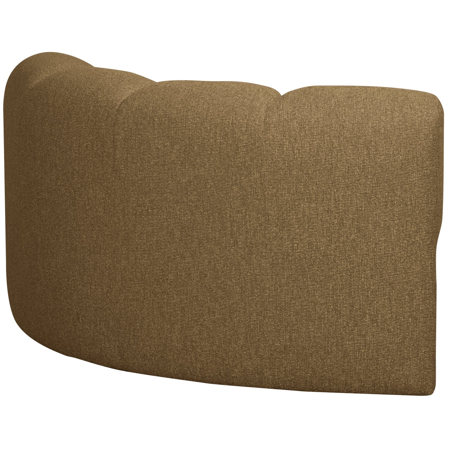 Sofa modułowa MOJO - element narożny ciemny miodowy bouclé - Image 6