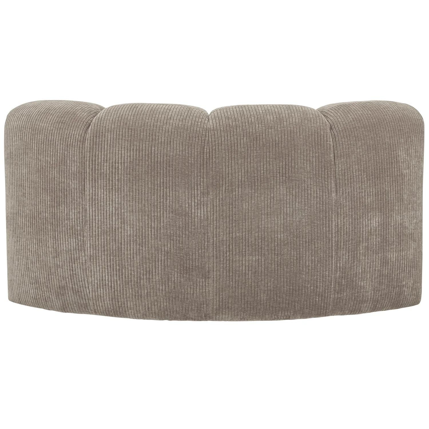 Sofa modułowa MOJO - element narożny ciemny piaskowy sztruks - Image 4