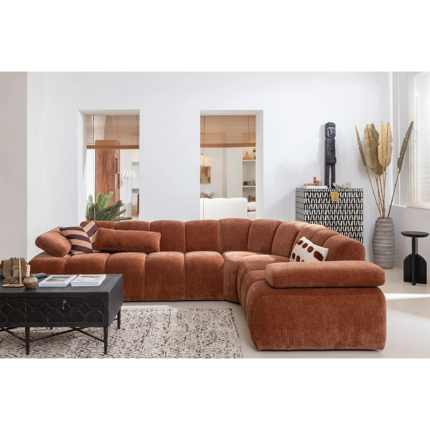 Sofa modułowa MOJO - element prawostronny piaskowy baranek - Image 2