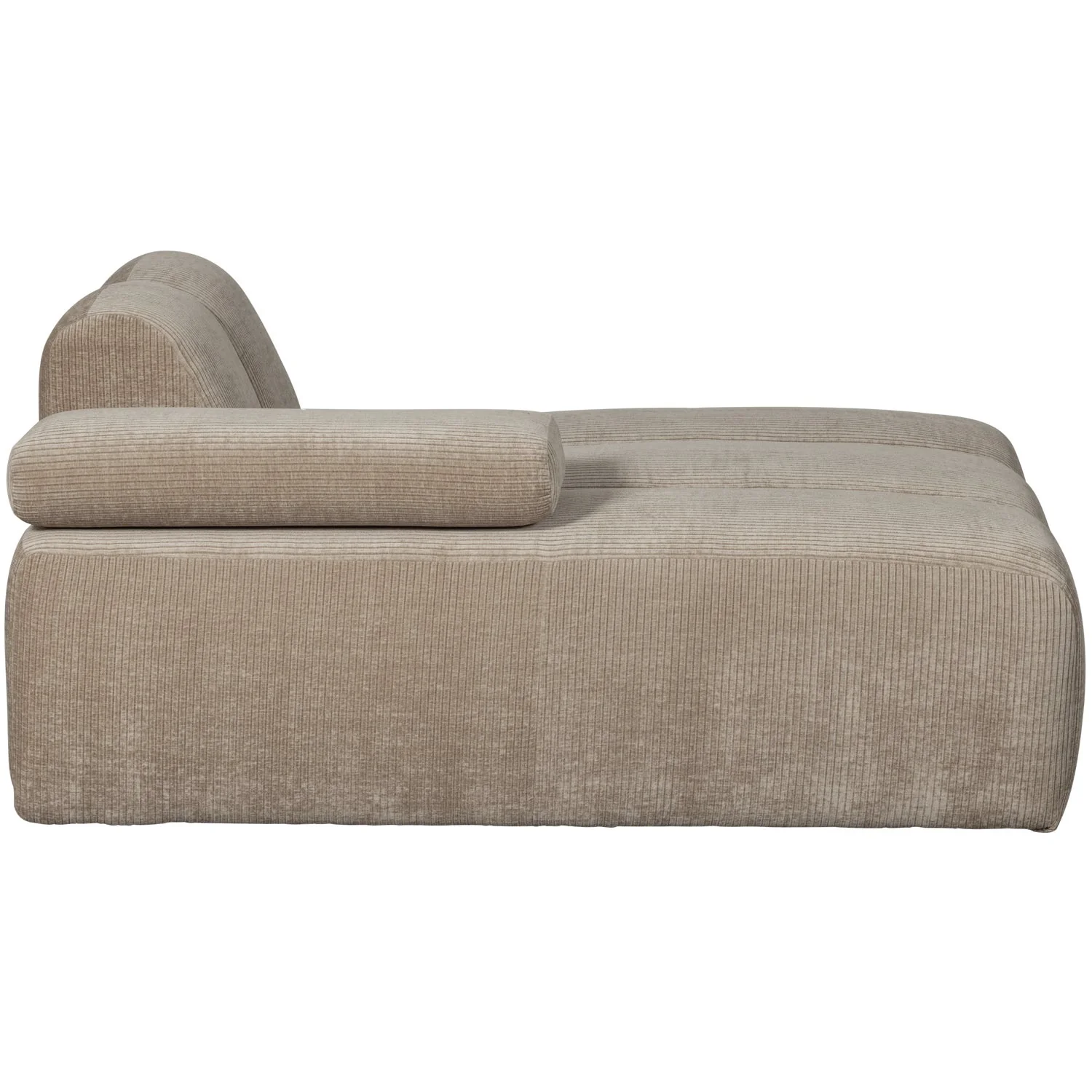 Sofa modułowa MOJO - szezlong lewostronny ciemny piaskowy sztruks - Image 7