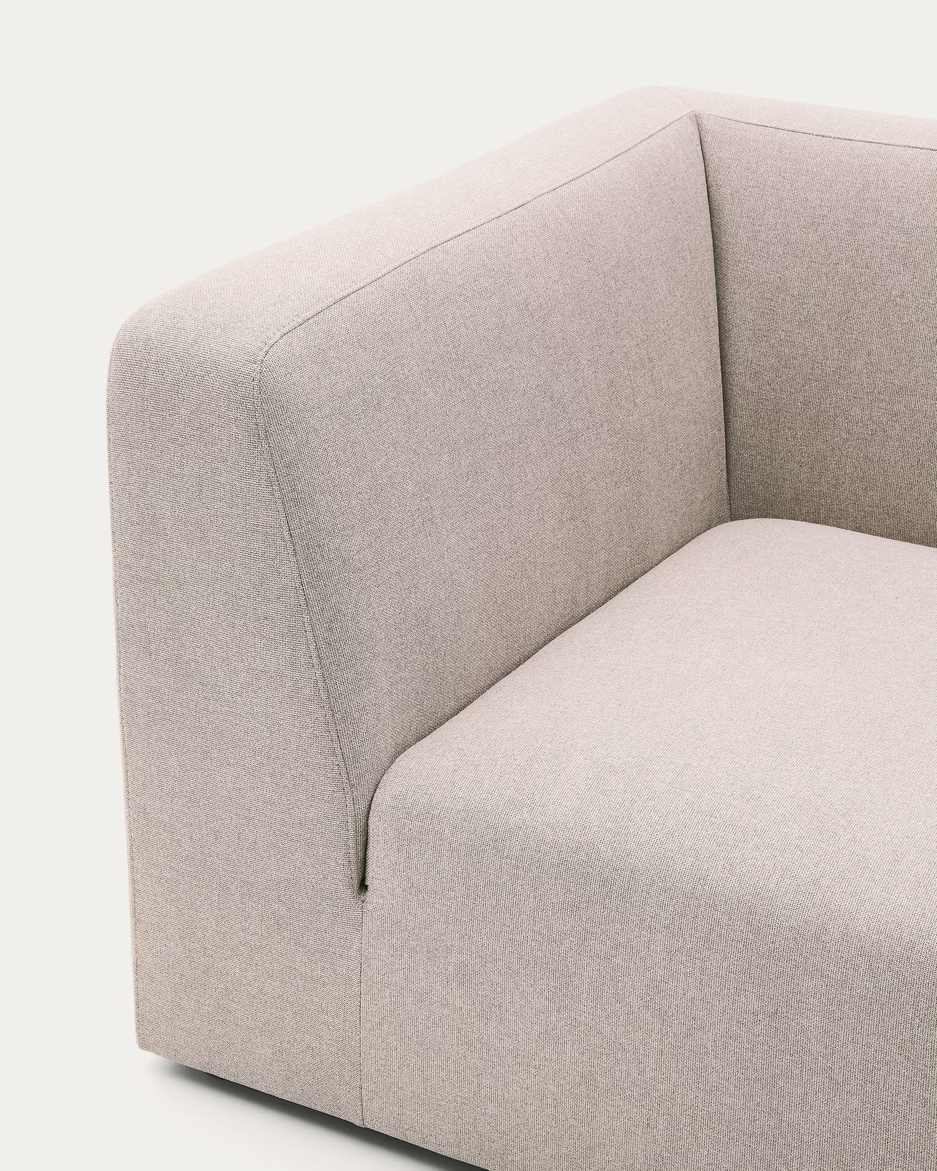 Sofa modułowa NEOM - moduł narożny beżowy - Image 7