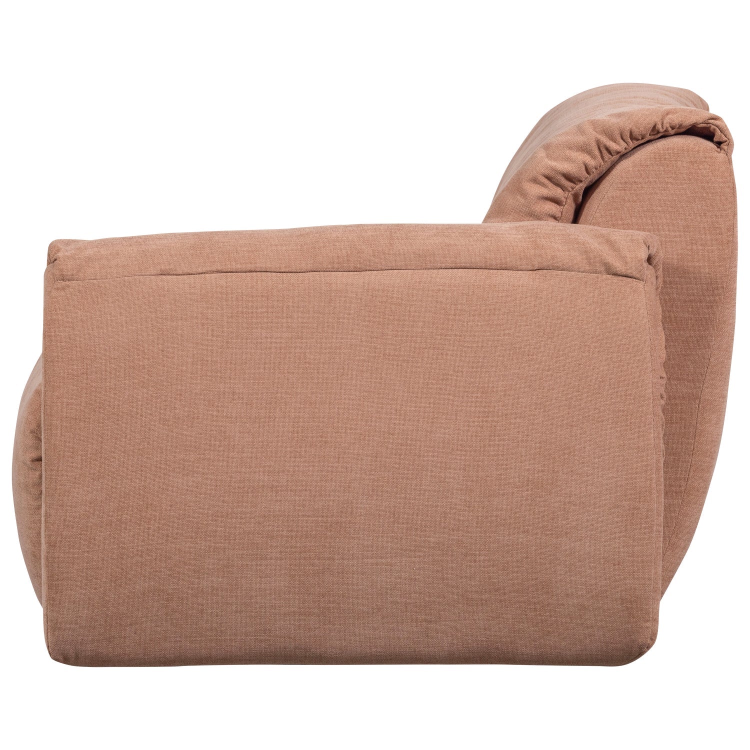 Sofa modułowa BAGGY - element prawostronny różowy - Image 6