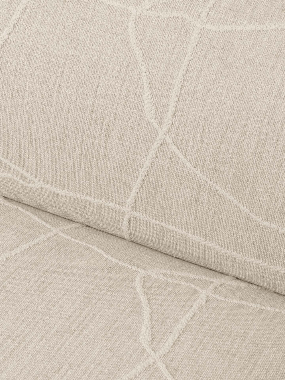 Sofa modułowa RICO Can Lis - element środkowy piaskowy z białym - Image 3